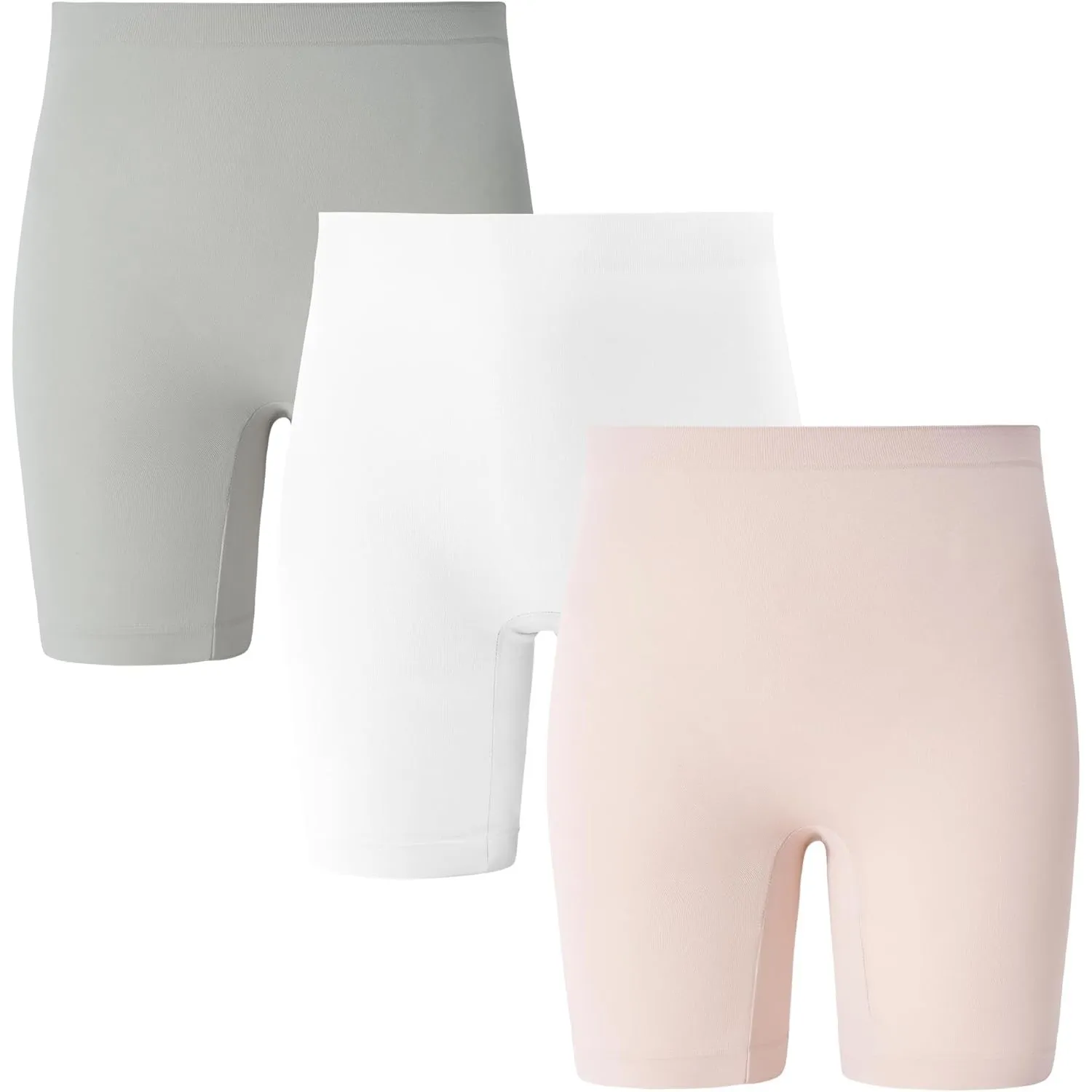 INNERSY Radlerhose Damen Kurz Hose Unter Kleid Rock Anti Scheuern Kurze Leggings Sommer 3er Pack