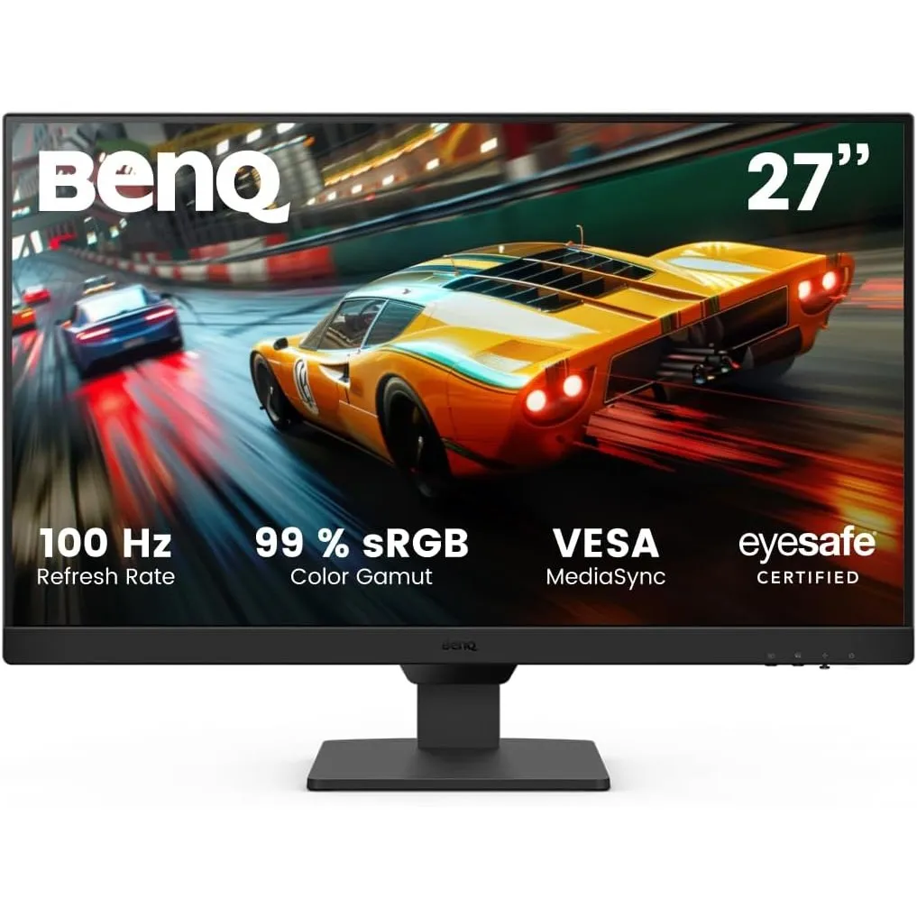 BenQ GW2790E 27 Zoll Eye-Care Gaming Monitor, 100Hz, 1920x1080p, IPS, integrierte Lautsprecher, Wandhalterung, Thin Bez…