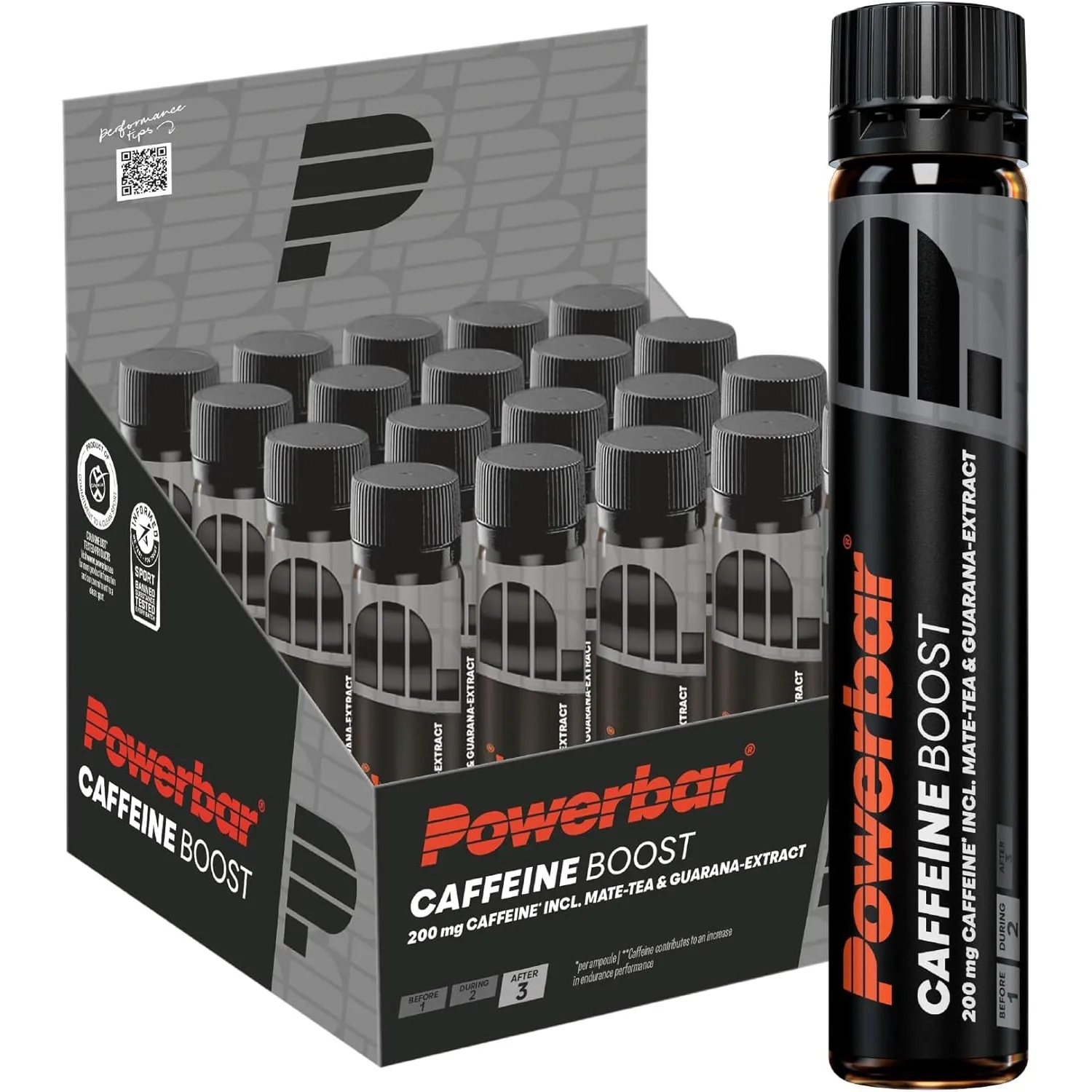 Powerbar - Black Line - Caffeine Boost - 20x25ml - 200mg Caffeine