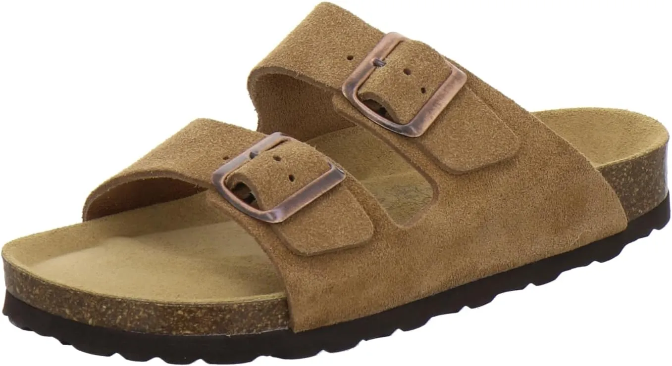 AFS-Schuhe 2100, modische Damen-Pantoletten, hochwertiges, echtes Leder, Made in Germany