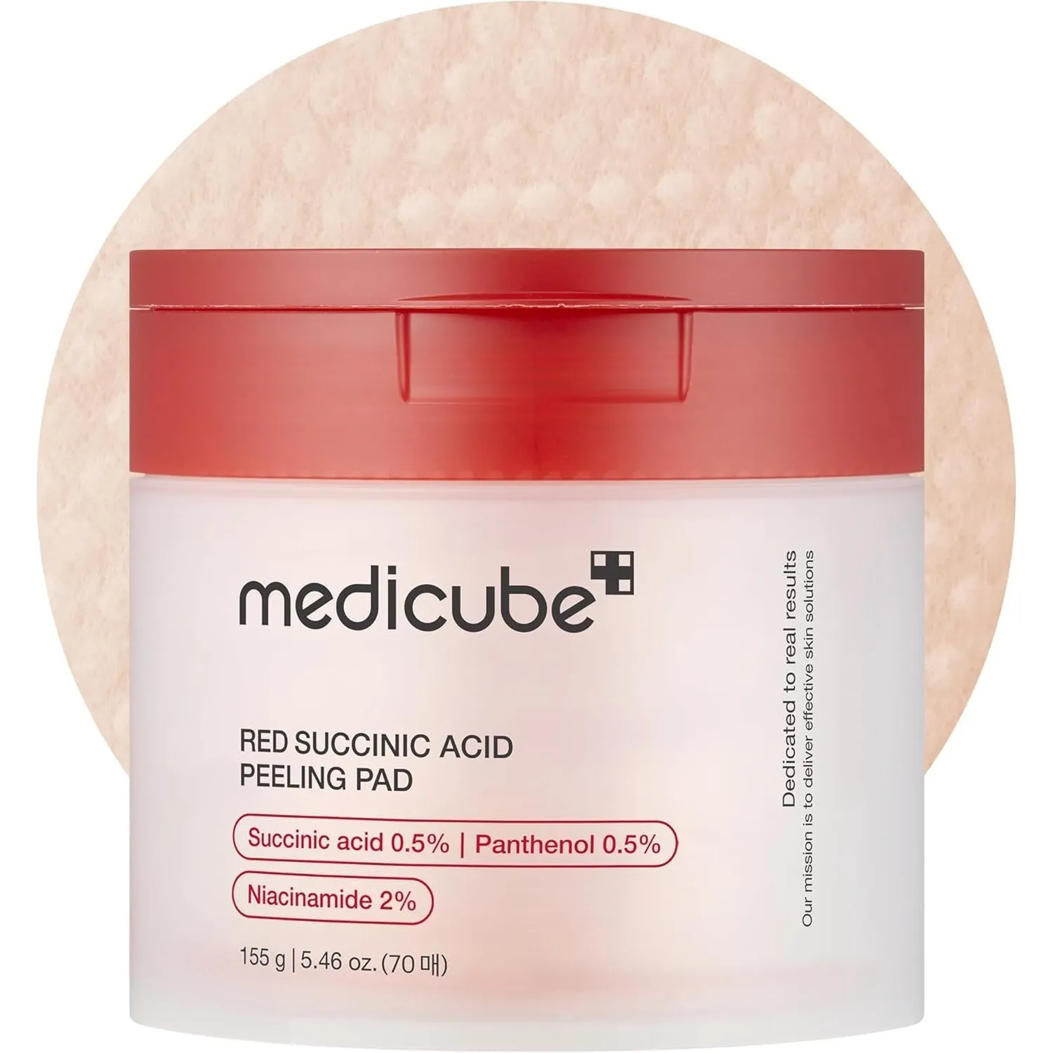 medicube Red Succinic Acid Panthenol Gesichtstoner Pads