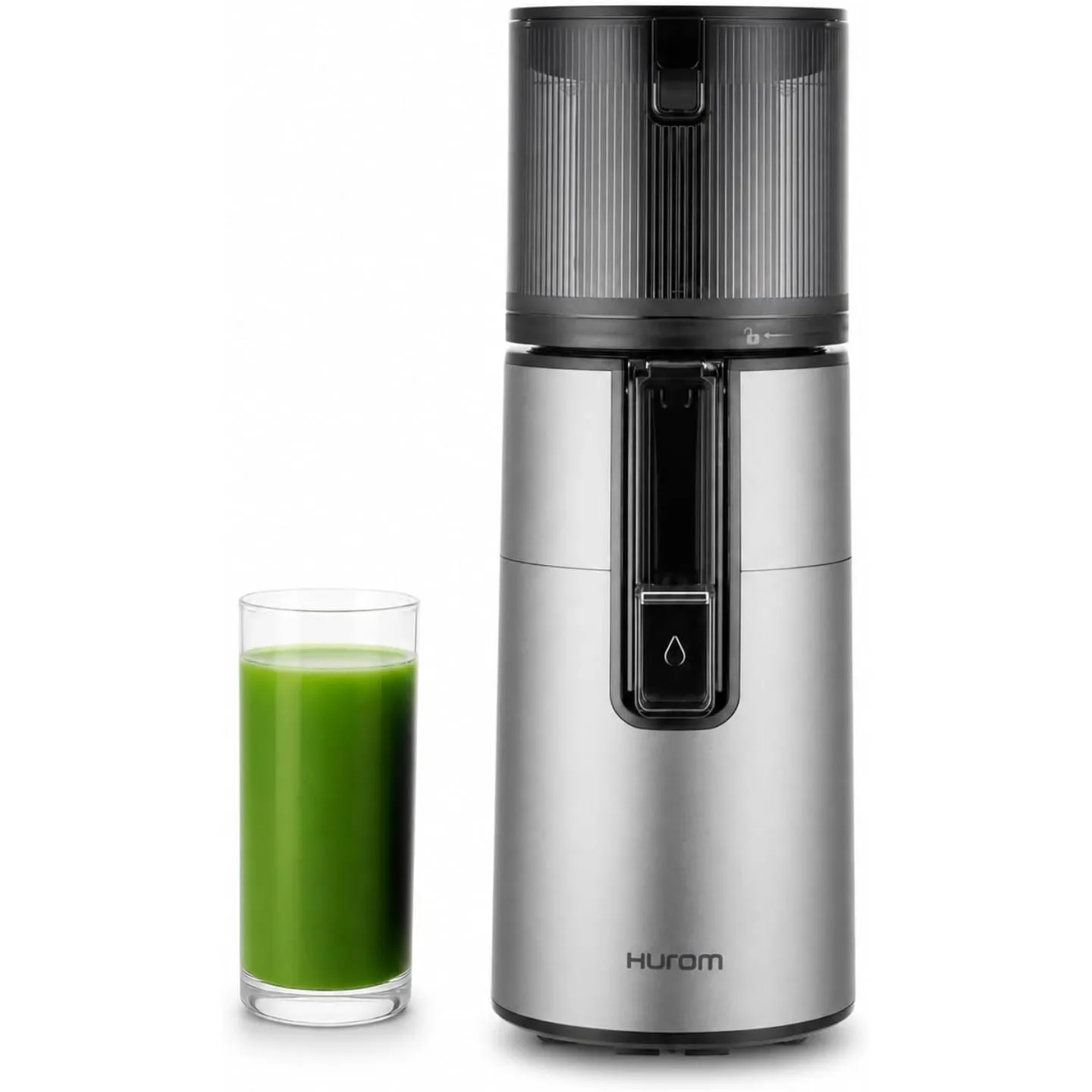 Hurom H400 Slow Juicer | Entsafter Gemüse & Obst | 2L Mega Hopper | Leiser Motor | BPA-frei | 15 Jahre Garantie | Einfa…