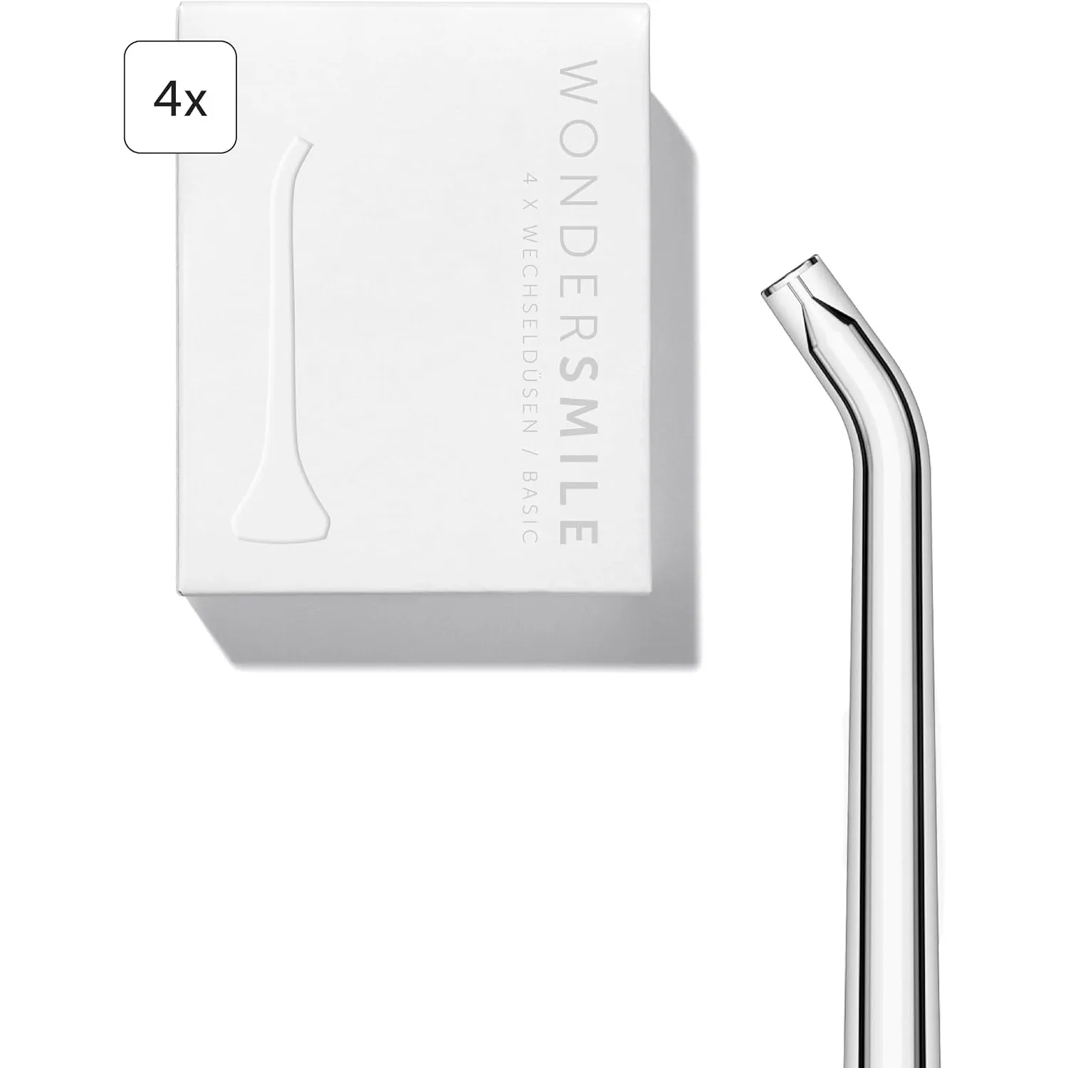 Wondersmile Ersatzdüsen für Munddusche Waterflow - SmoothFlow-Technologie für optimale Zahn- & Zahnfleischpflege (White…