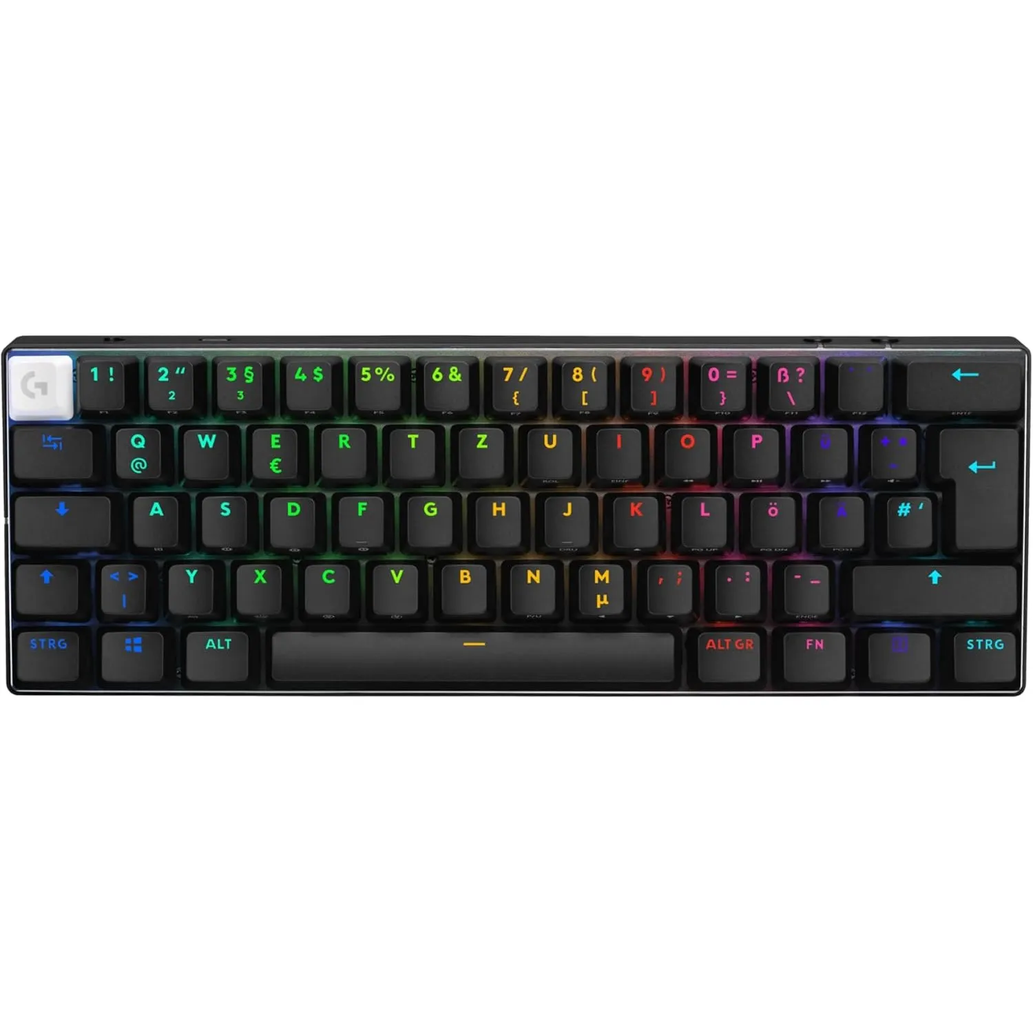 Logitech G PRO X 60 Lightspeed kabellose Gaming-Tastatur, Ultra-kompakte mechanische 60%-TKL-Tastatur, LIGHTSYNC RGB, D…