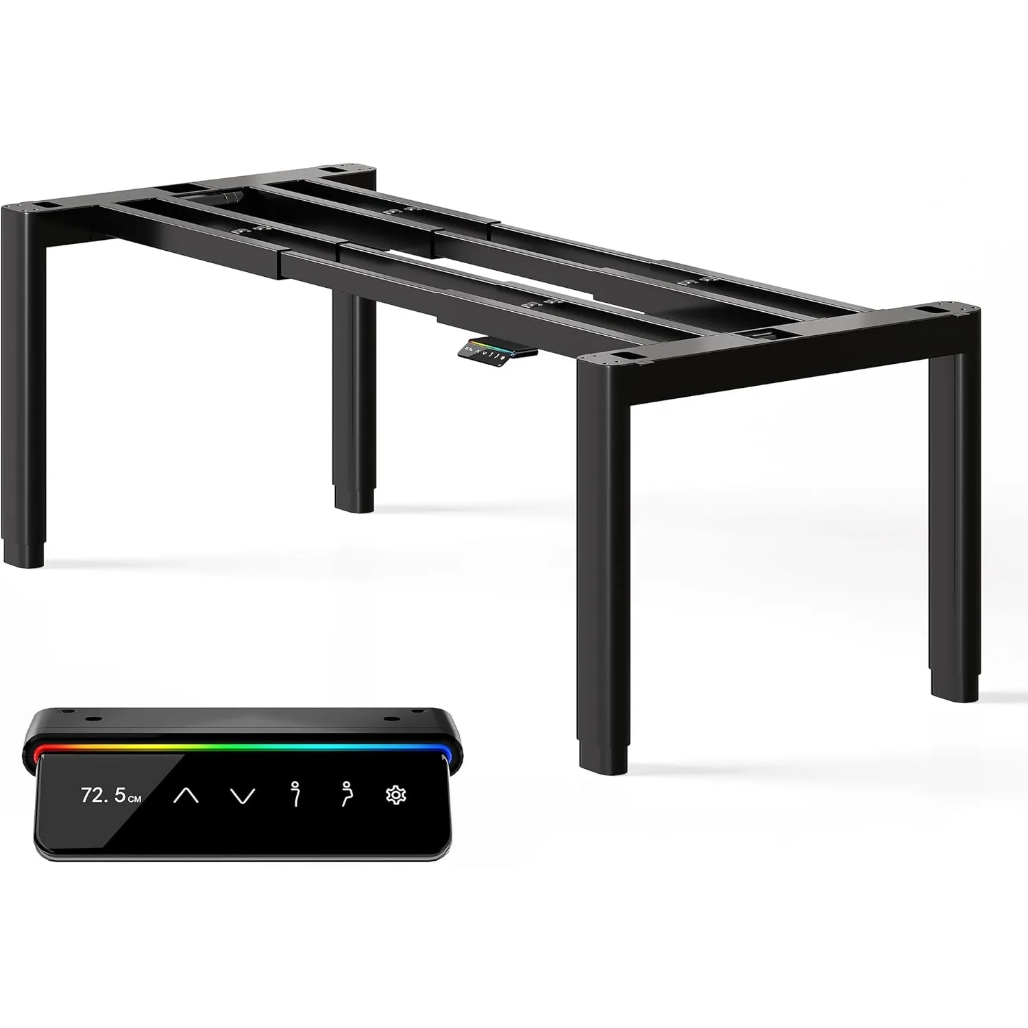 MAIDeSITe T4 Pro Plus Höhenverstellbarer Schreibtisch Gestell mit 240kg Hubkapazität, 2 Motoren elektrisch höhenverstel…