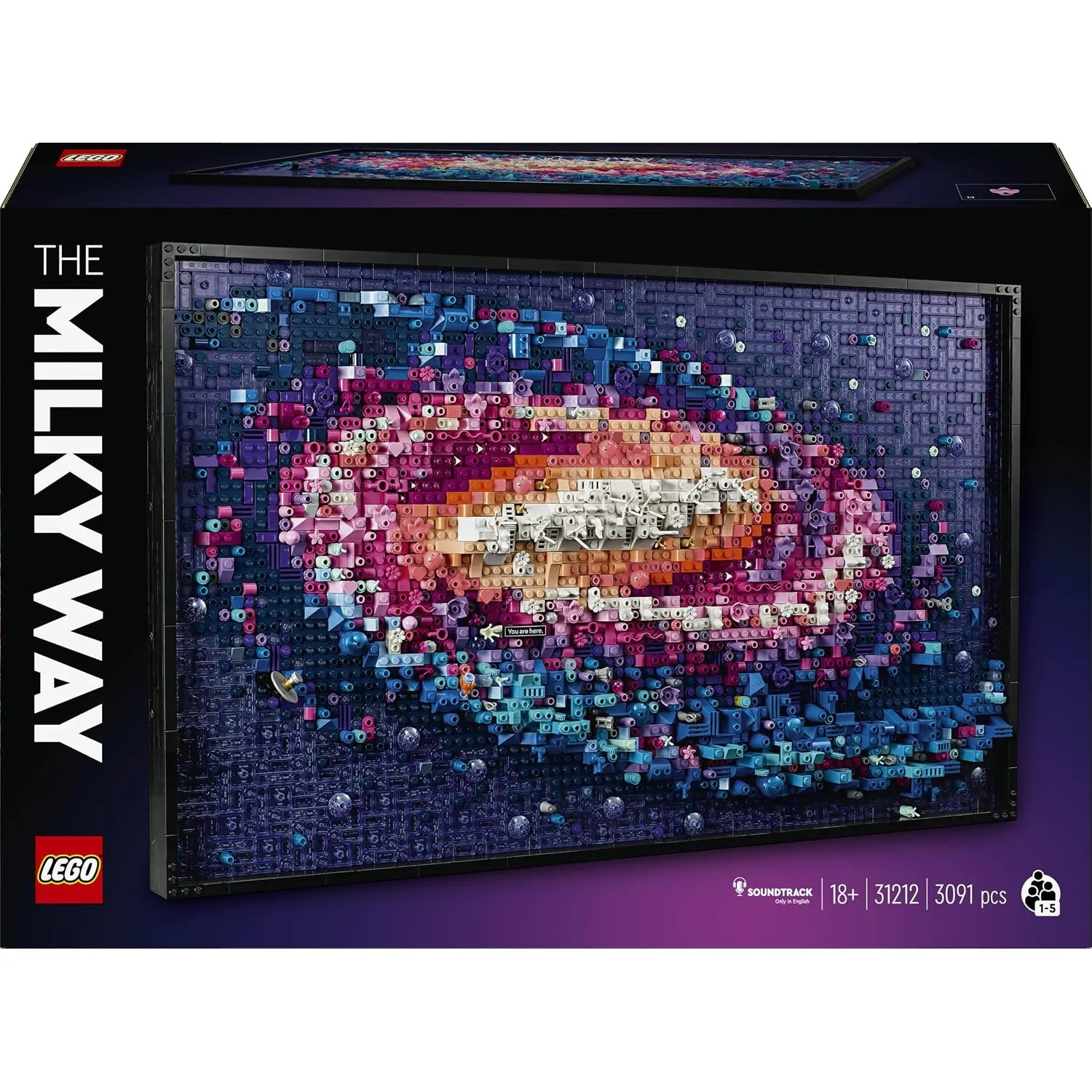 LEGO Art Die Milchstraßen-Galaxie 31212