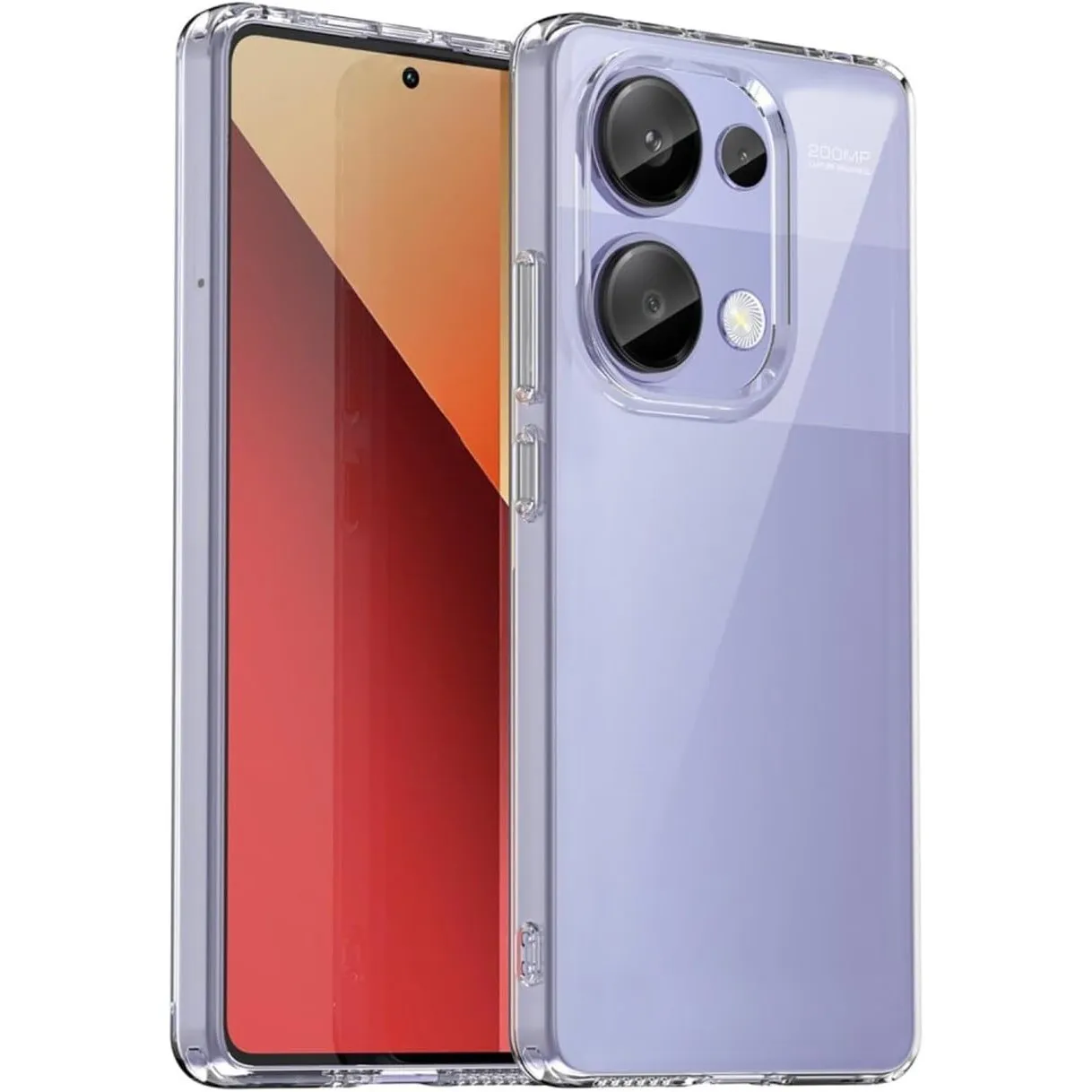 Oprimio Kristallklar Hülle für Xiaomi Redmi Note 13 4G [Silikon Hülle] [%100 Durchsichtig] [Deutsche Material] [Ultra D…