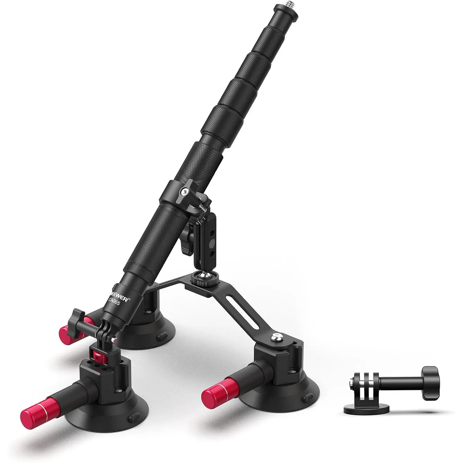NEEWER Dreifach Saugnapf Auto Halterung für Action Kameras, CA065