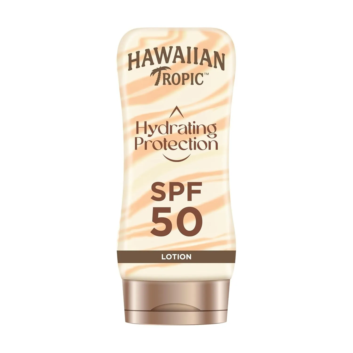 Hawaiian Tropic | Hydrating Protection Sunscreen Sonnenschutzlotion LSF 50 UVA + UVB Schutz, 180 ml, 12-Stunden-Feuchti…