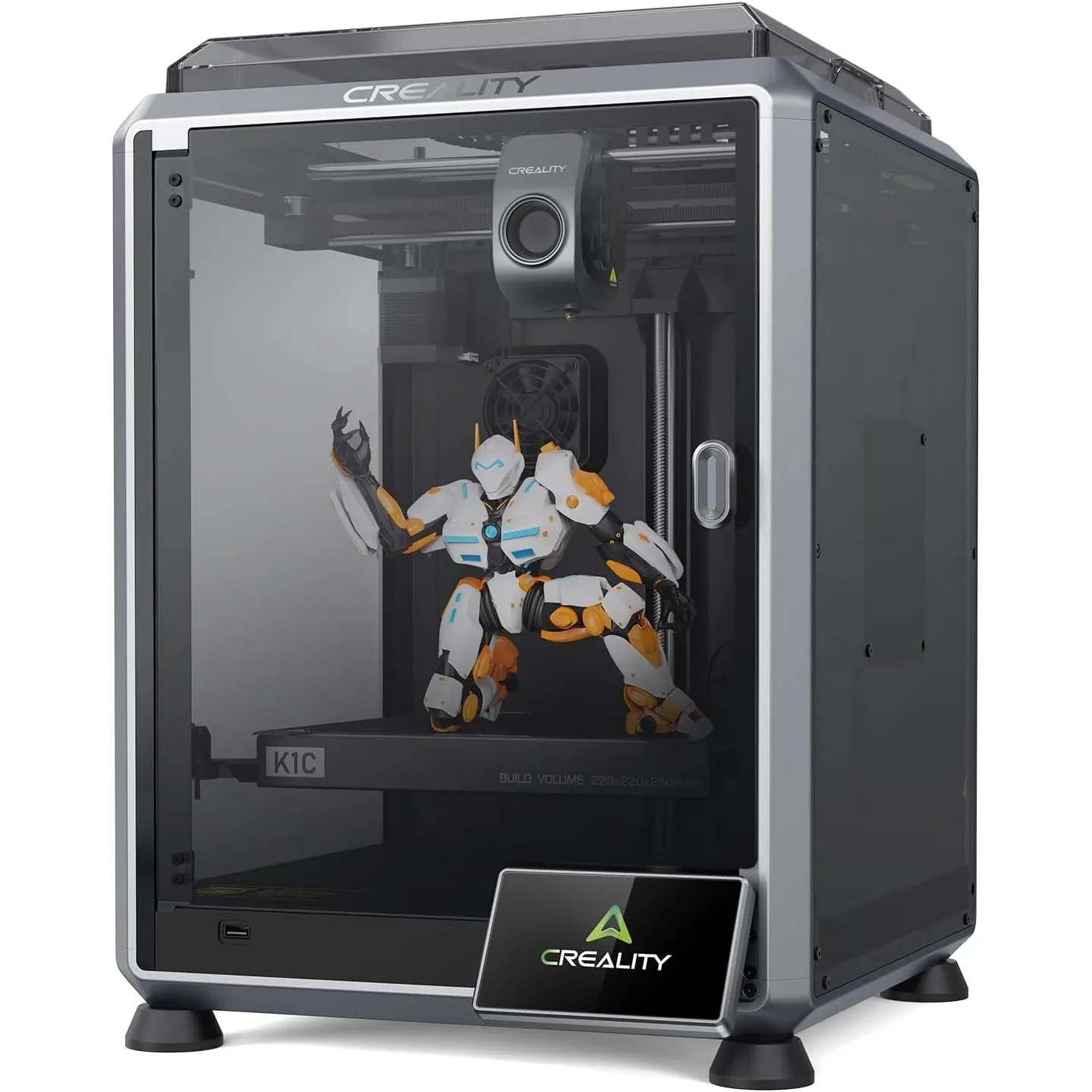 Creality K1C 2025 3D-Drucker, CoreXY, 600 mm/s, AI-Kamera