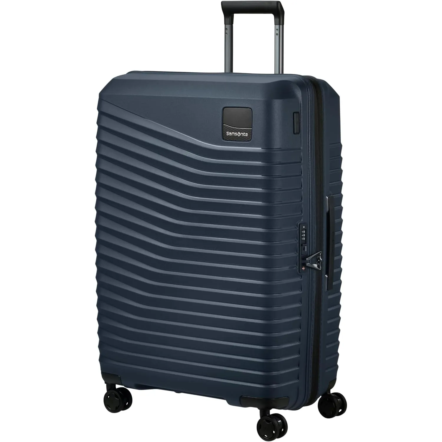 Samsonite Intuo - Spinner L, Erweiterbarer Koffer, 75 cm, 105/115 L, Blau (Blue Nights)
