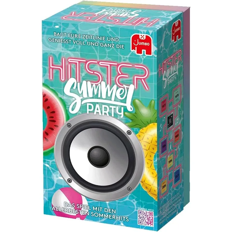 Hitster Summer Party EIN Party- und Kartenspiel für Erwachsene und Familien