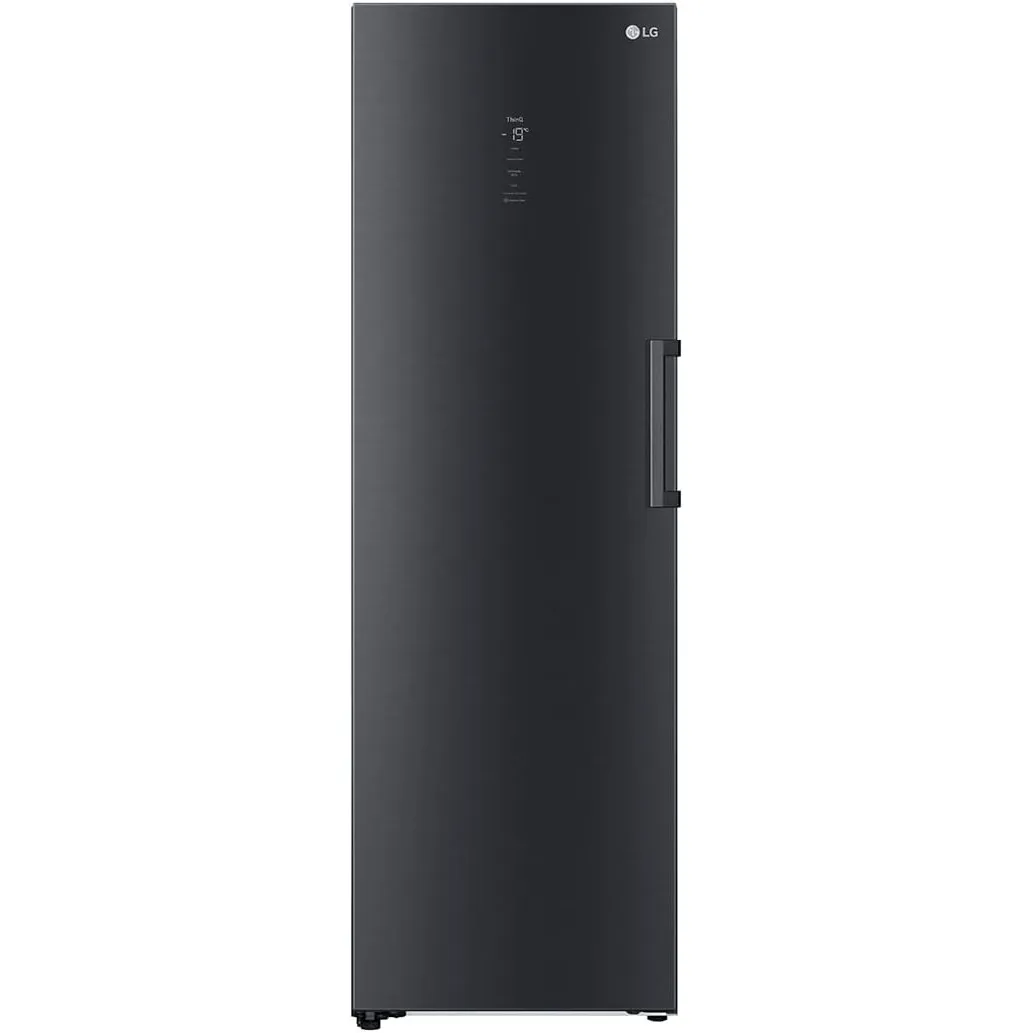 LG GLM71MCCSX, Klasse C, 386 L, Kühlgerät mit Touchdisplay, XXL-Stauraum, DoorCooling+, WiFi - Matte Black