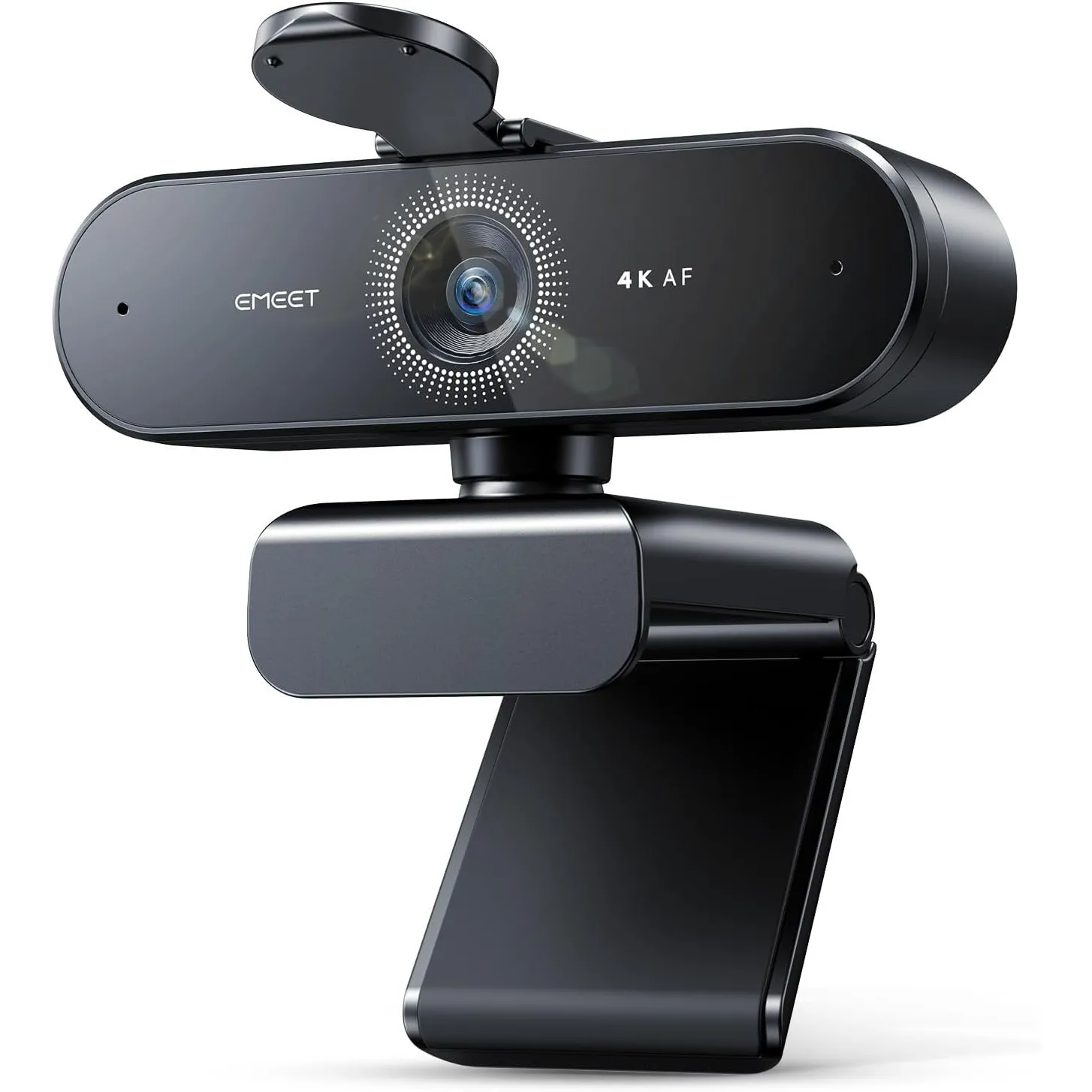 EMEET NOVA 4K Webcam, PC Kamera mit 2 Mikrofon, Ultra HD für Laptop & Mac