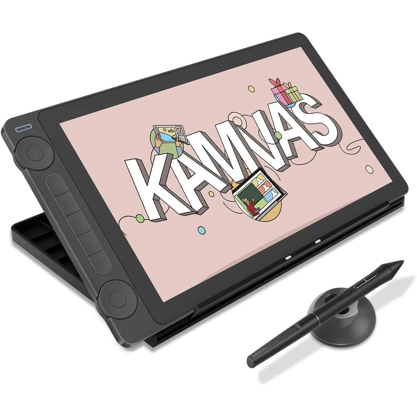 HUION Kamvas 13 Gen 3 Grafiktablett mit Display, PenTech 4.0