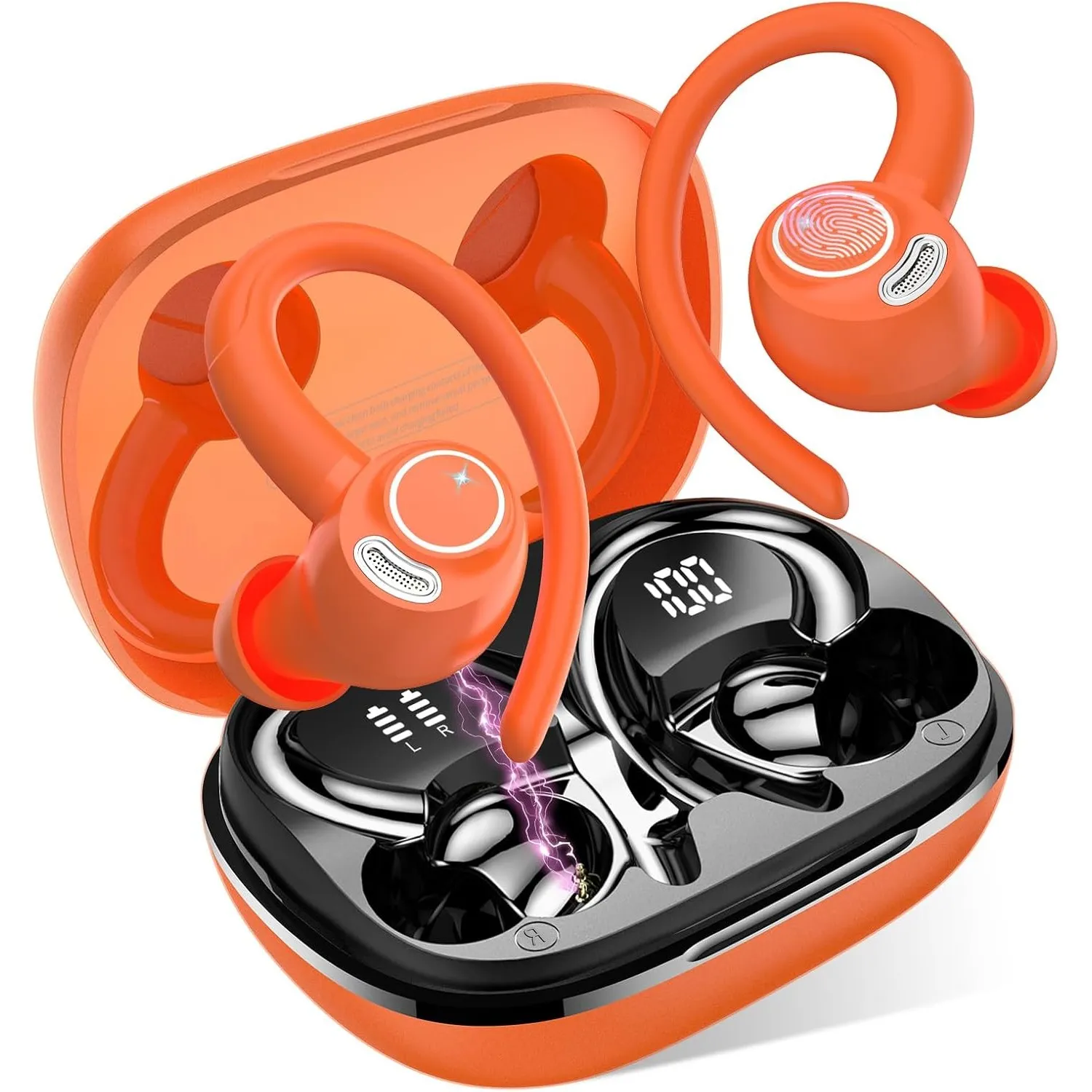 Bluetooth Kopfhörer Sport, In Ear Kopfhörer Kabellos Bluetooth 5.4, Laufen