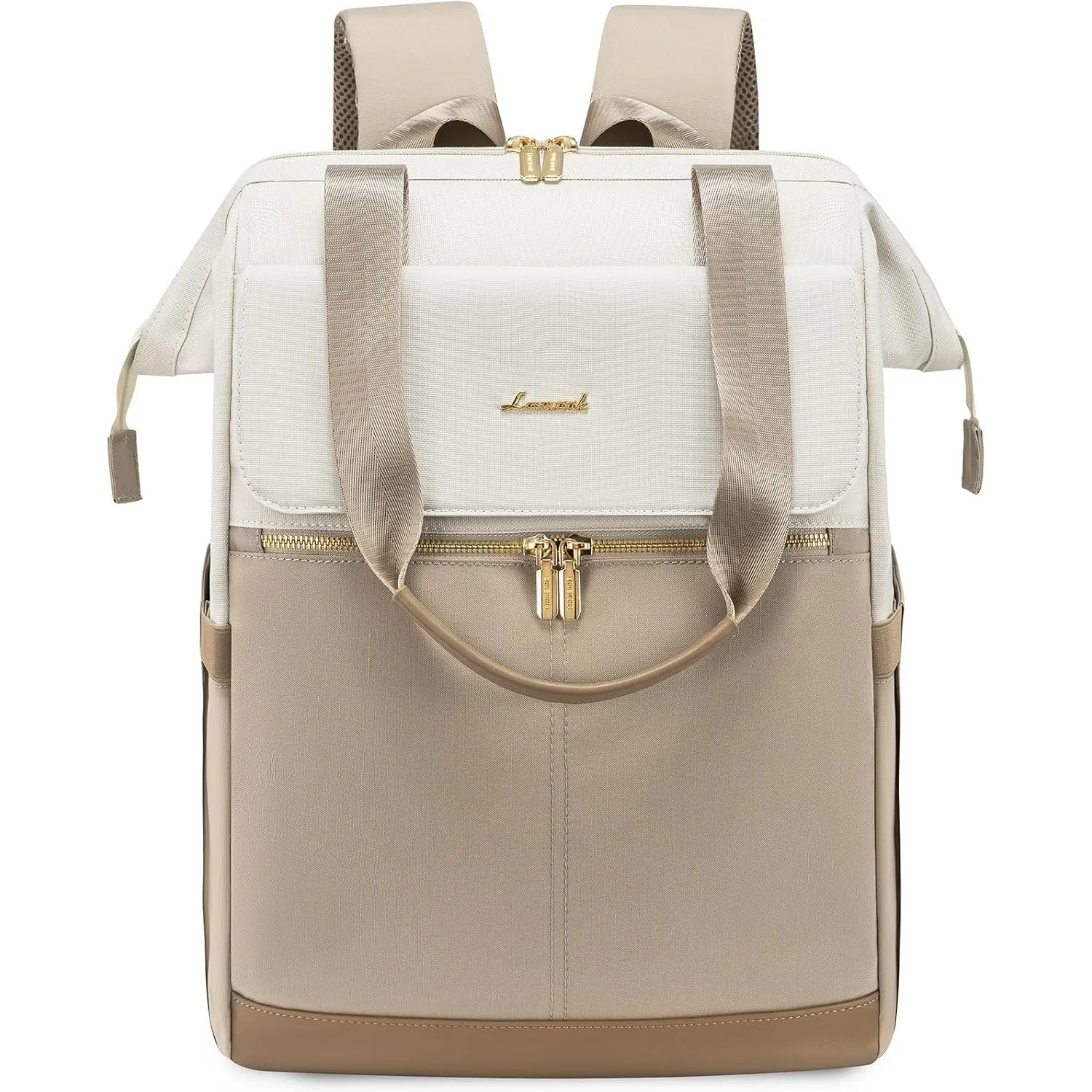 LOVEVOOK Rucksack Damen Groß, Laptop Rucksack mit Laptopfach 17 Zoll, Reiserucksack Damen Wasserdicht, Große Handtasche…
