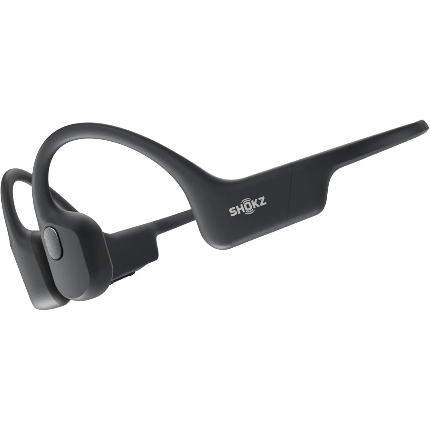 SHOKZ OpenRun Knochenschall Kopfhörer, IP67 Wasserdicht, Cosmic Schwarz