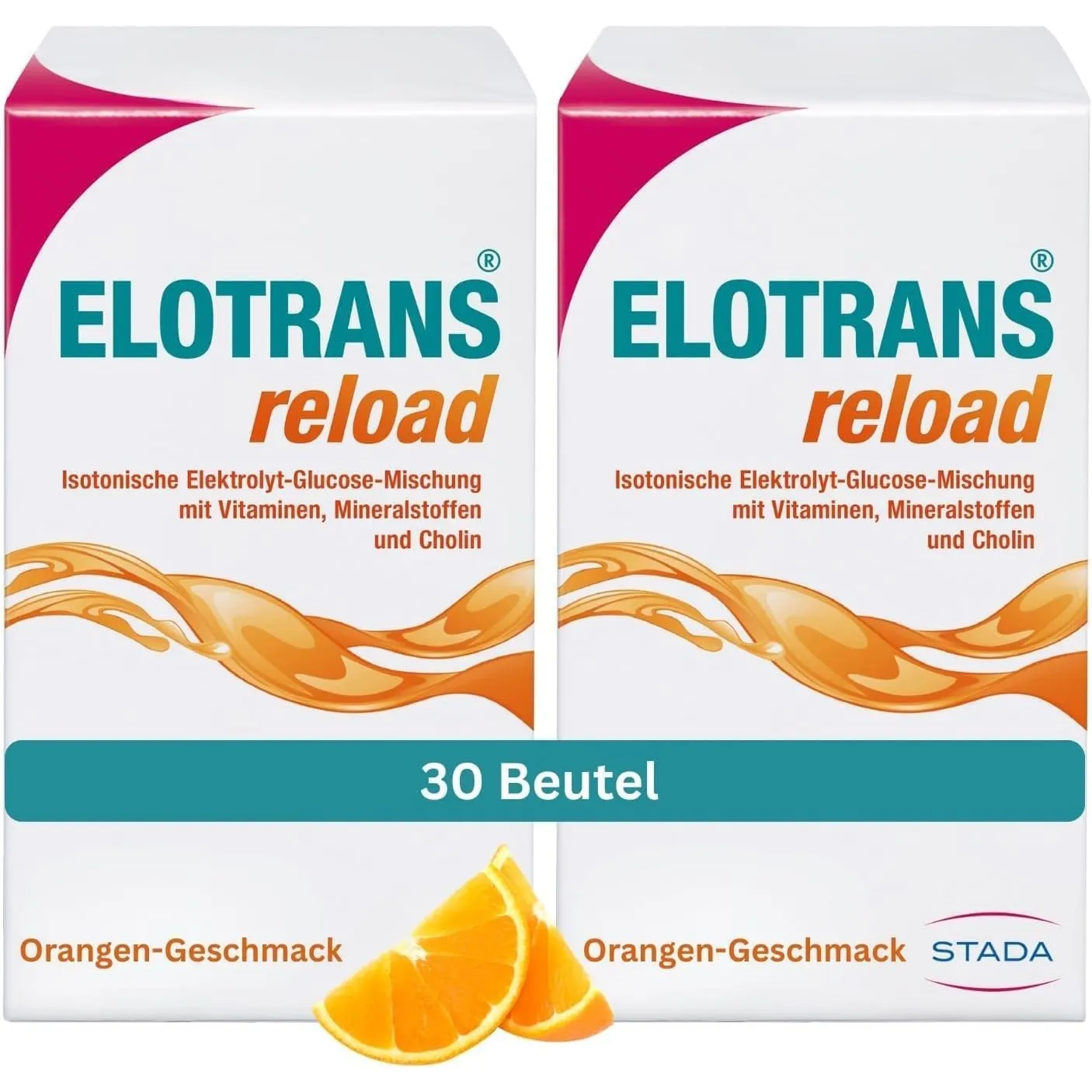 ELOTRANS reload - isotonische Elektrolyt-Glucose-Mischung - Nahrungsergänzungsmittel mit Magnesium, Kaliumchlorid, Chol…