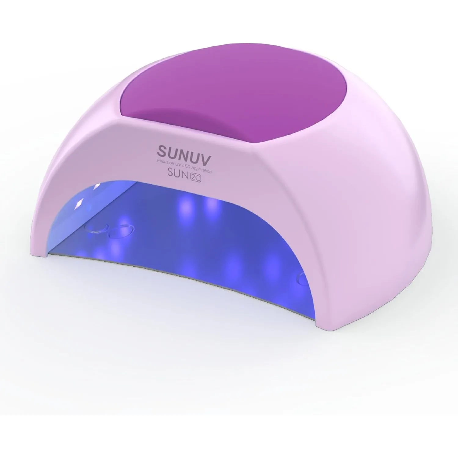 SUNUV SUN2C Nageltrockner UV LED Nagellampe für Gelnägel, 10, 30, 60, 90s Timer, Automatischer Infrarotsensor, Geeignet…