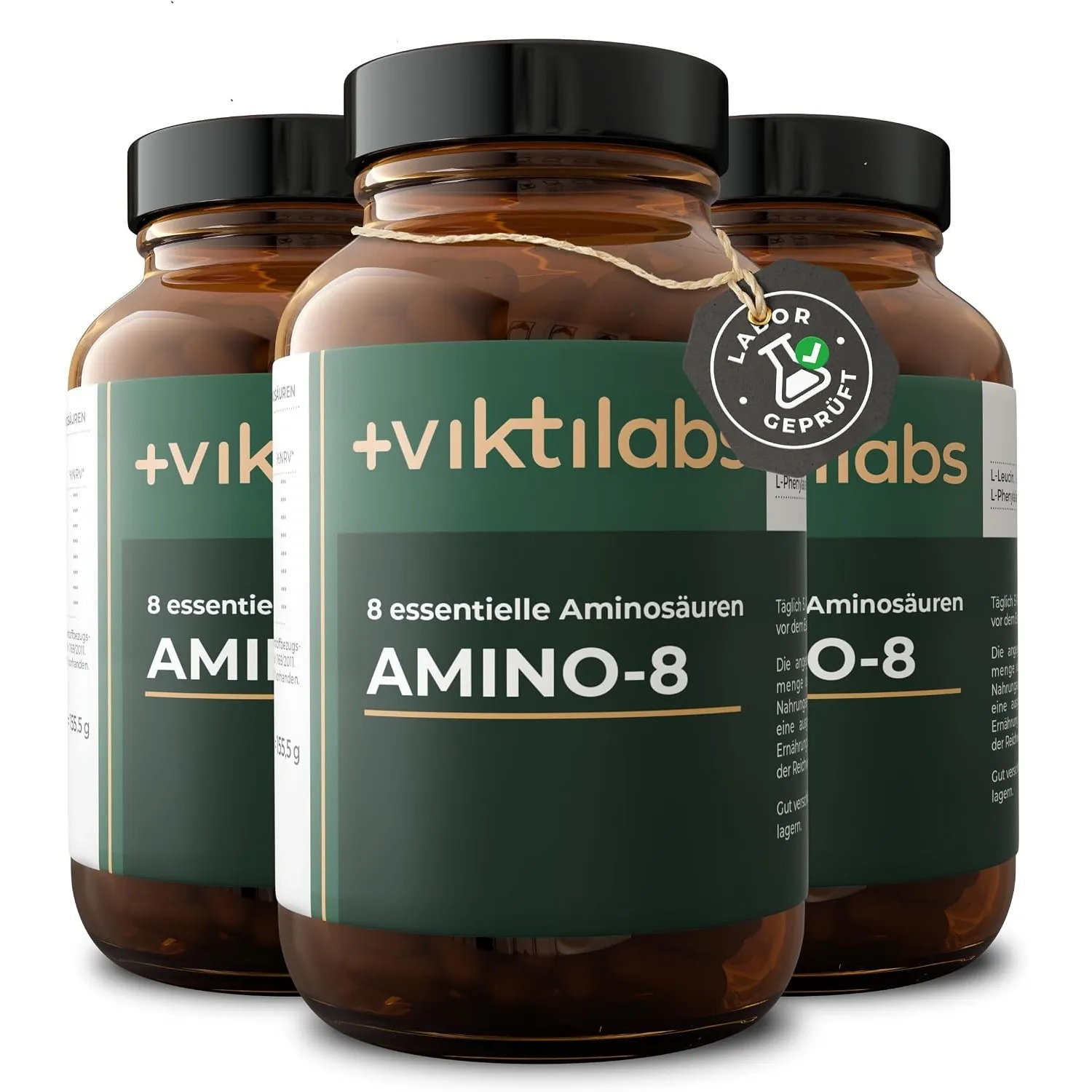 Amino 8 Aminosäuren Komplex - 998 mg pro Pressling - 99% Verwertungsrate
