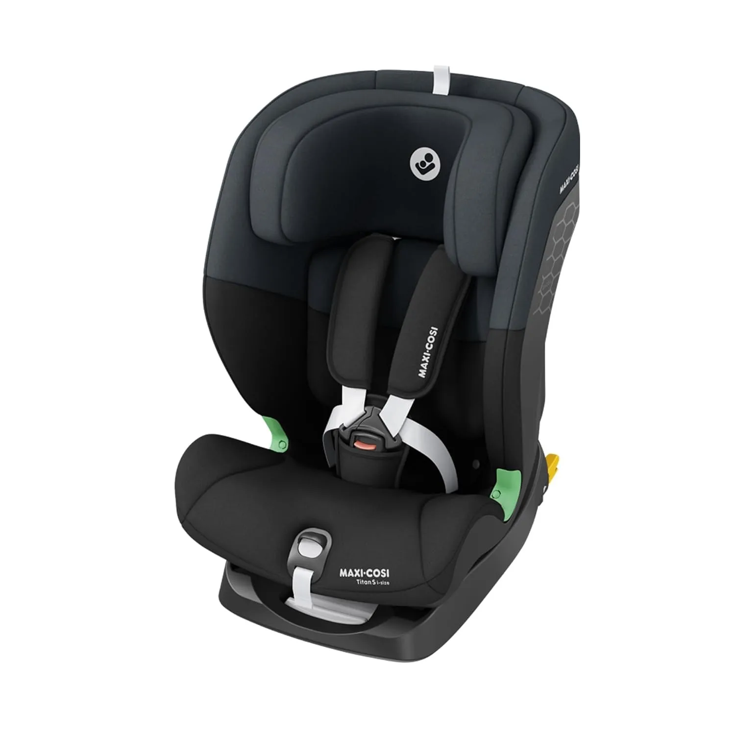 Maxi-Cosi Titan S i-Size, Mitwachsender Kindersitz, 15Monate–12Jahre (76–150cm), ISOFIX Kindersitz Auto, 5 Sitzposition…