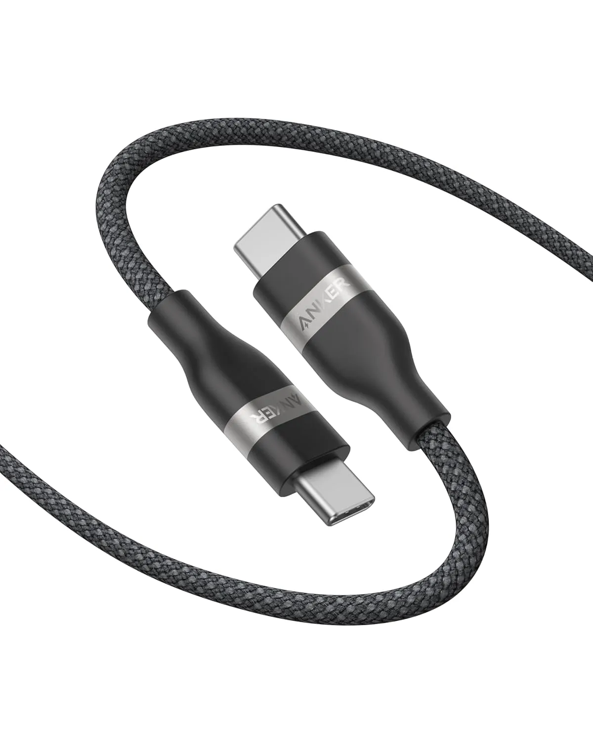 Anker Nano 240W USB C auf USB C Kabel, [1 Stück 1,8m] PD 3.0 Schnellladekabel USB C Kable, flexibel farbig geflochten, …
