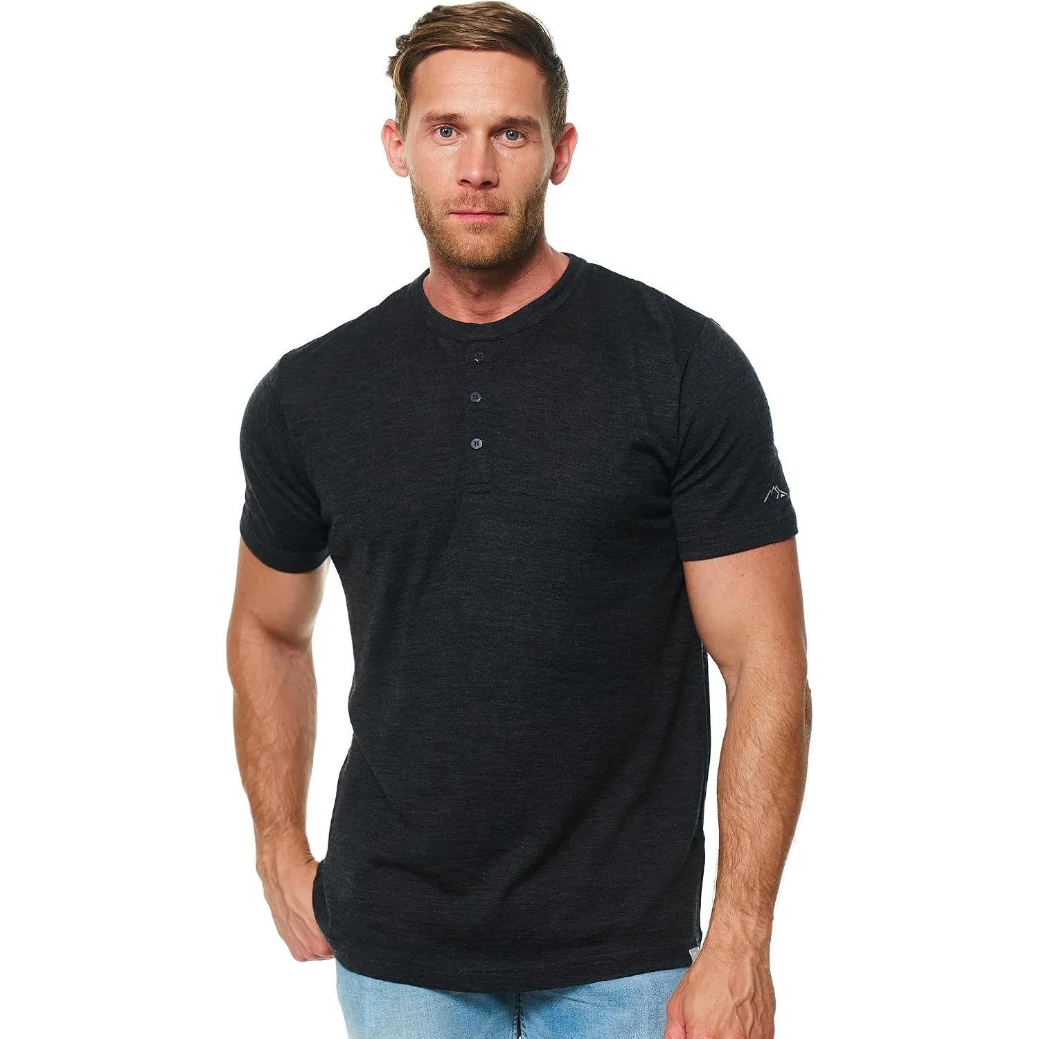 Merino.tech 100% Merino Wolle Tshirt Herren - Merino Shirt Herren Kurzarm