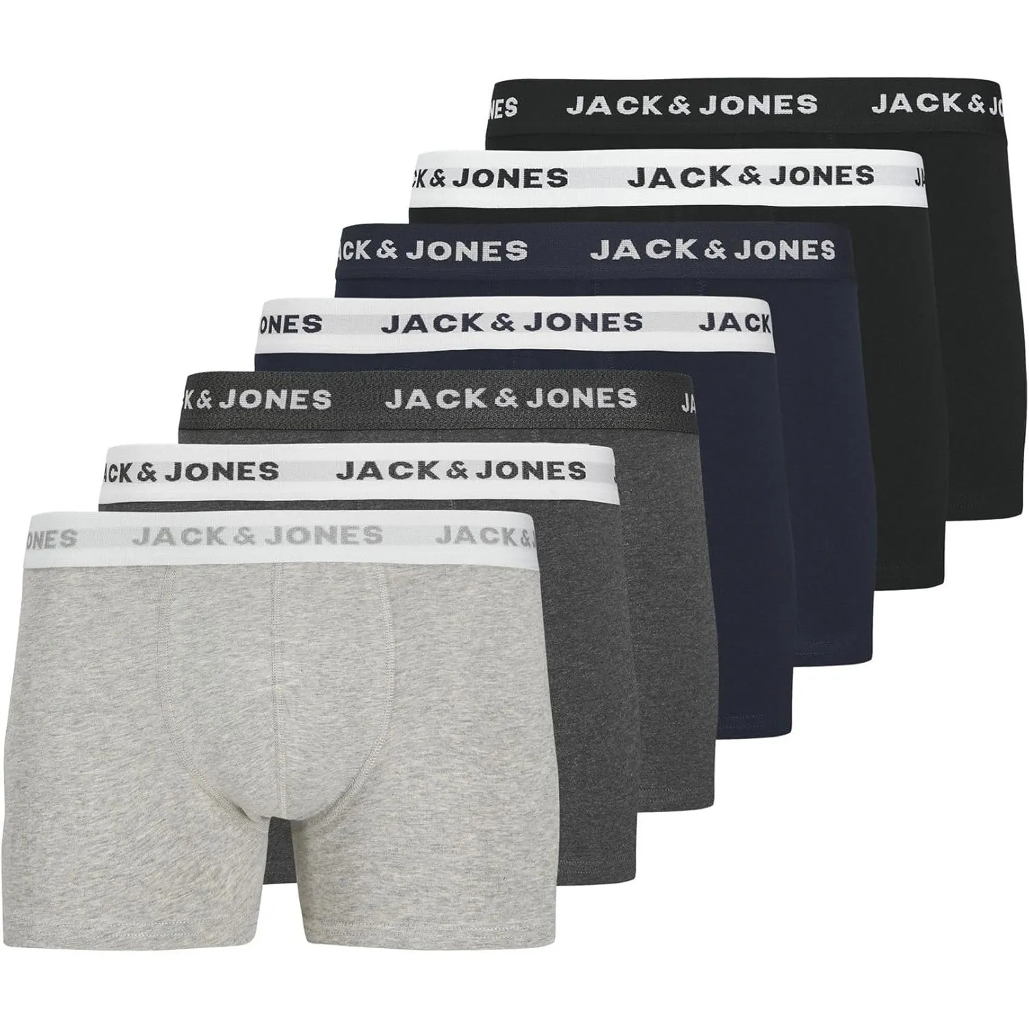 JACK & JONES JACHUEY Trunks 7 Pack NOOS