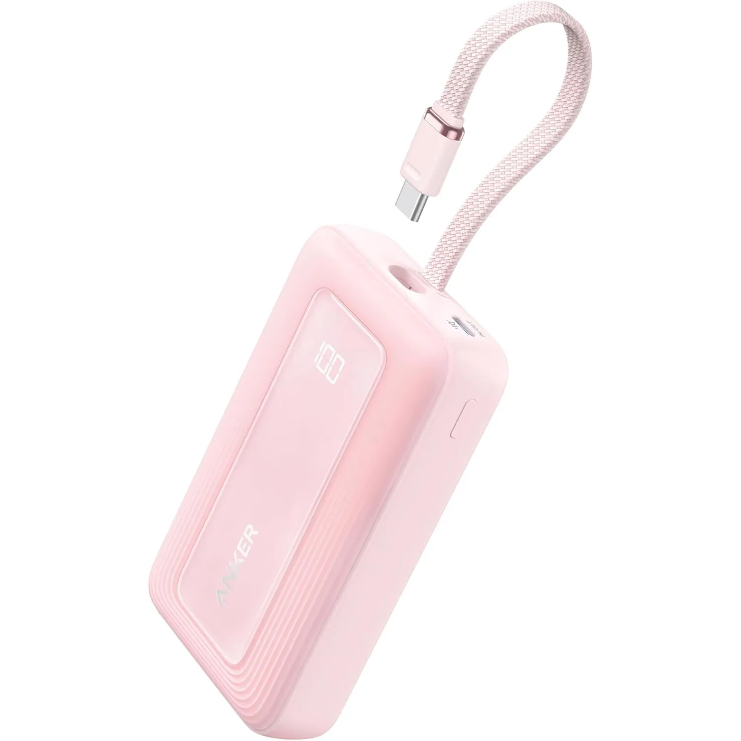 Anker Zolo Powerbank 20000mAh 30W Max, integriertes USB-C Kabel