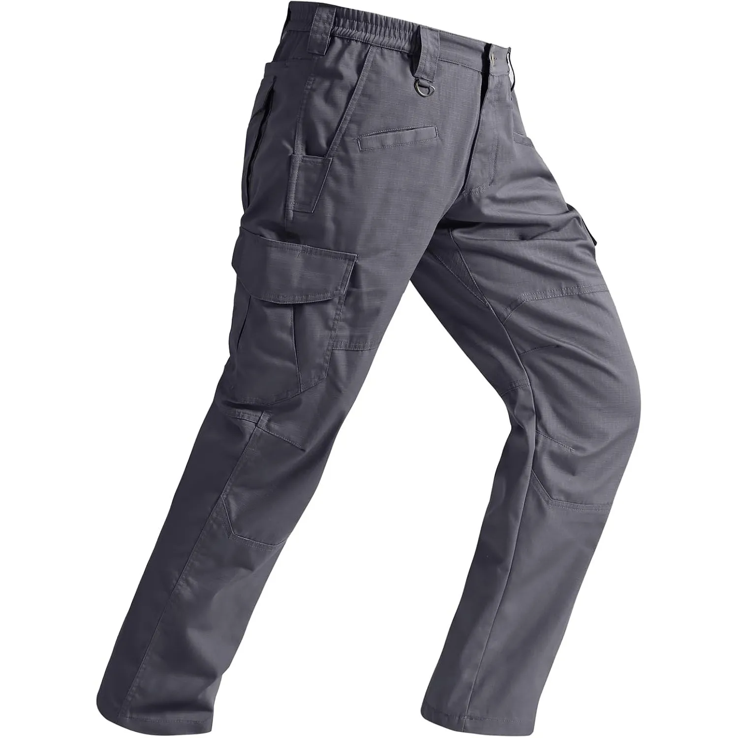 SPOSULEI Cargohose Herren Leichte Outdoor Wanderhose Arbeitshosen Männer Ripstop Taktische Hose Sommer mit Multi Taschen
