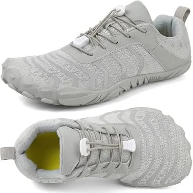 Barfußschuhe Herren Damen Breite Barfussschuhe Traillaufschuhe Weit Five Finger Zehenschuhe Minimalistische Zero-Drop S…