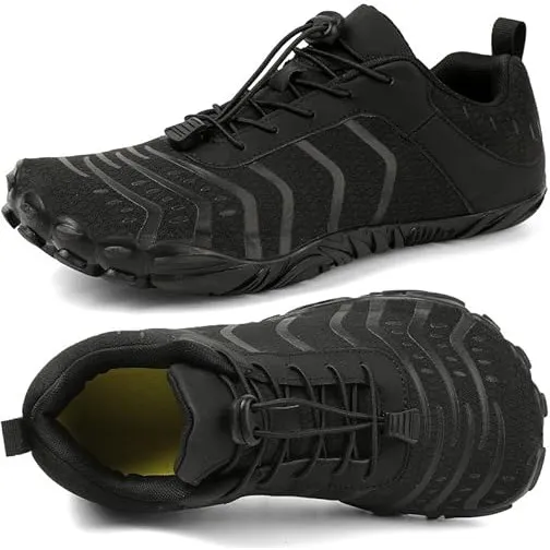 Barfußschuhe Herren Damen Breite Barfussschuhe Traillaufschuhe Weit Five Finger Zehenschuhe Minimalistische Zero-Drop S…
