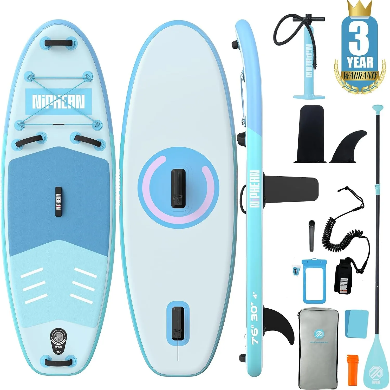 Niphean Stand up Paddling Board mit Sitz und Sup Board Zubehör