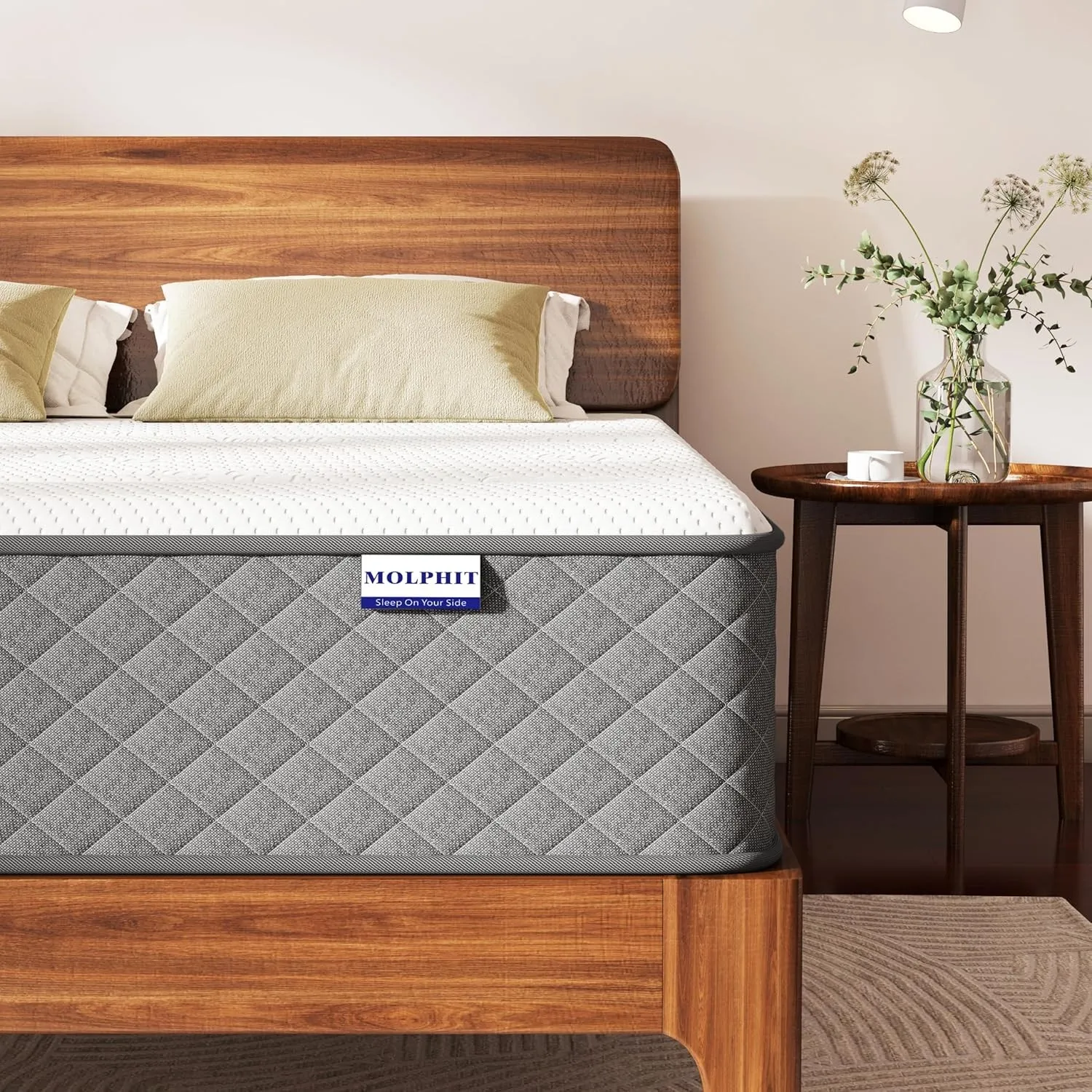 Matratze 140x200, Höhe 25cm mit Oeko-TEX Zertifiziert, Härtegrad H3 und H4, 7 Zonen Taschenfederkernmatratze mit Komfor…