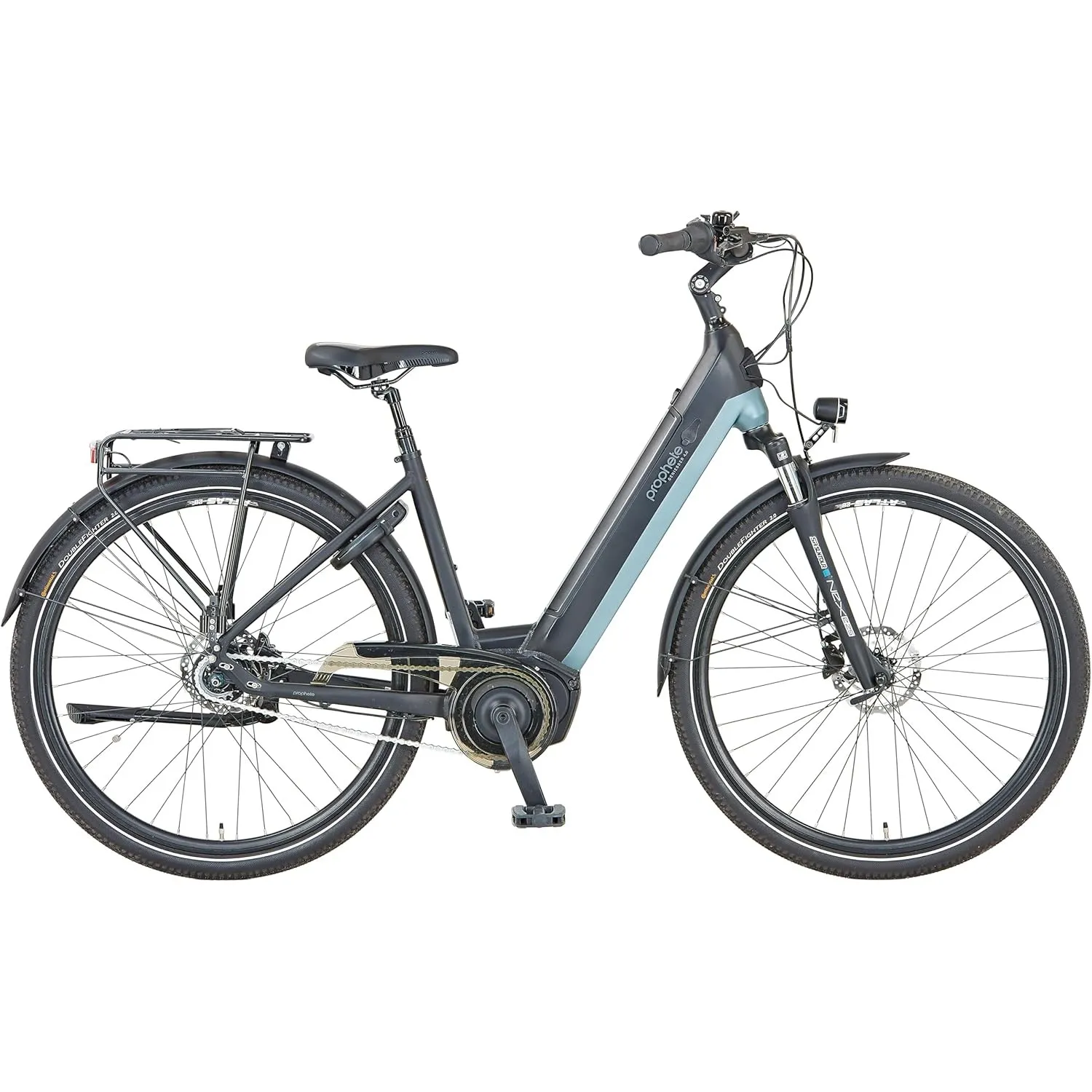 Prophete Geniesser 4.0 City E-Bike 28 Zoll - 540Wh - Integrierter Akku - Mittelmotor AEG - 7-Gang Nabenschaltung - HDY.…