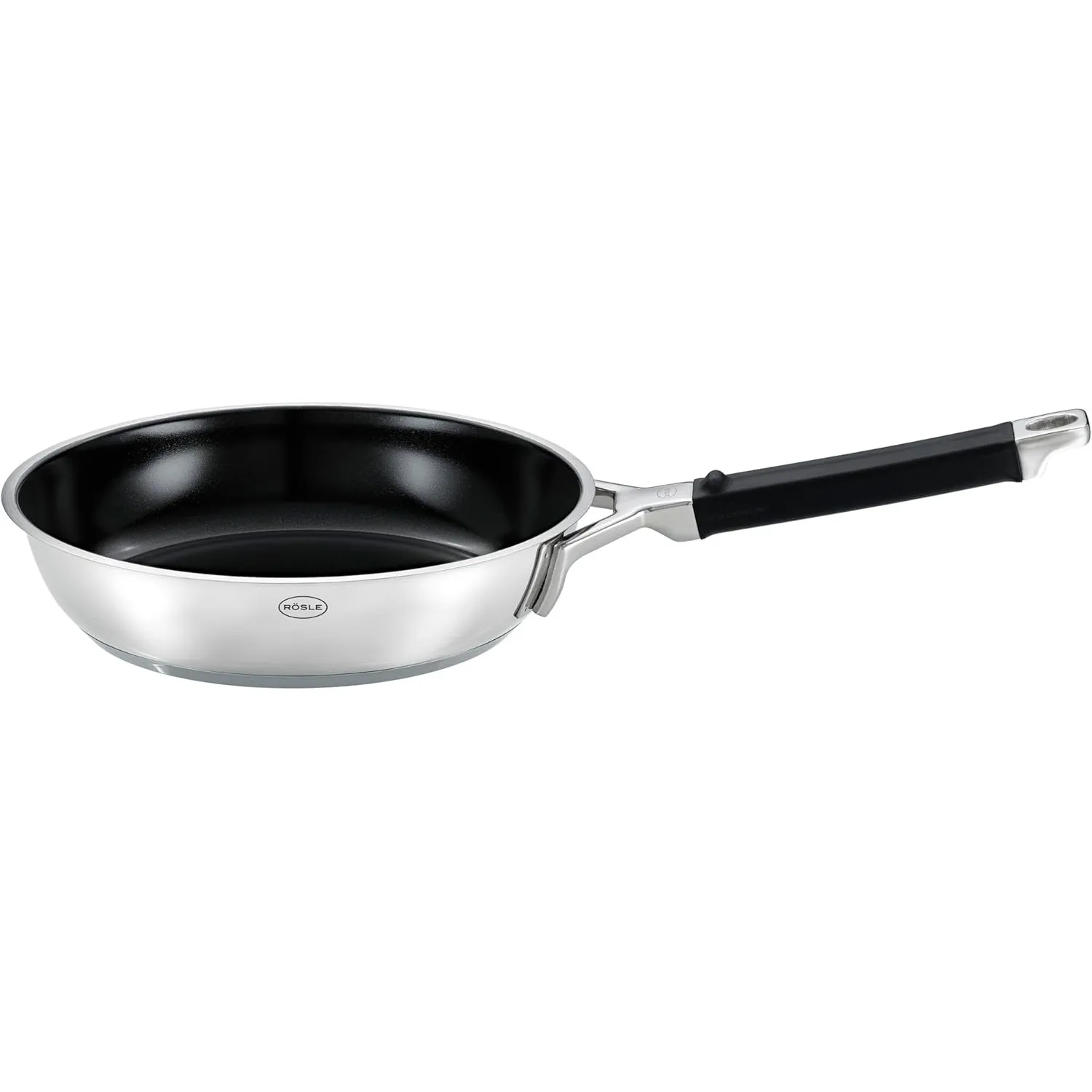 RÖSLE SILENCE PRO ProCeraPlus Bratpfanne, 28 cm, Edelstahl 18/10