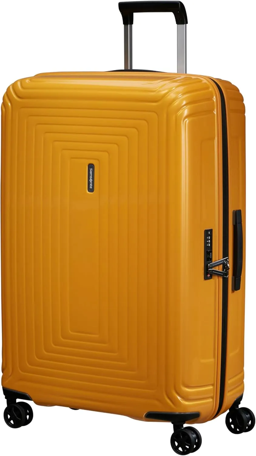 Samsonite Neopulse - Spinner L, Koffer, 75 cm, 94 l, gelb (Metallic Radiant Yellow)