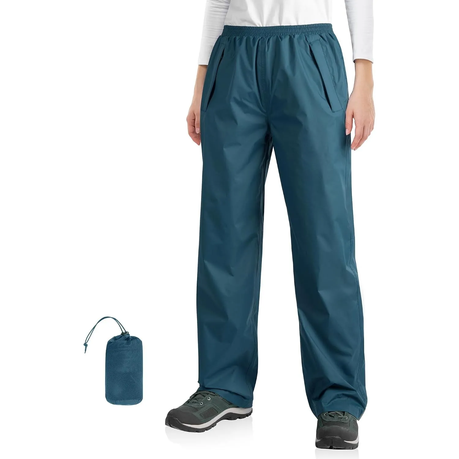 33,000ft Damen Regenhose wasserdichte Fahrrad Überziehhose Outdoor Hosen