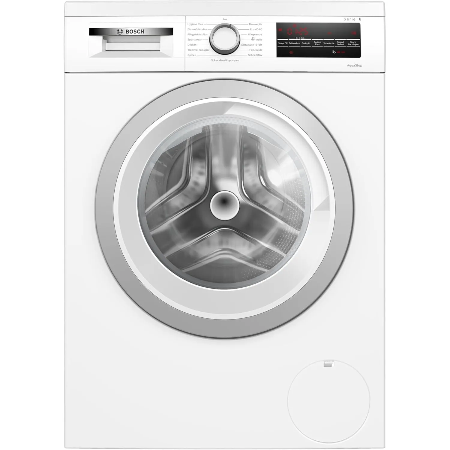 Bosch WUU28T42 Serie 6 Waschmaschine 9 kg, Unterbaufähig, 1400 UpM, Maximale Energie- und Wasserersparnis, Speed Perfec…