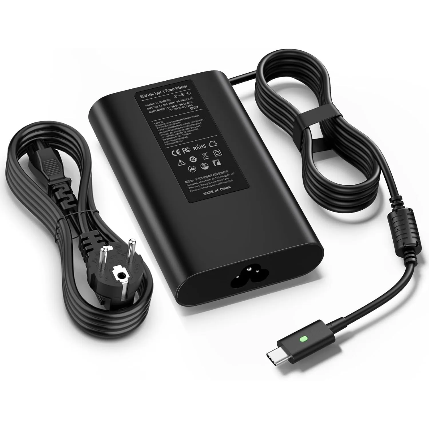 65W USB C Laptop Ladekabel Netzteil für HP ElitebookSpectre Typ C Ladegerät