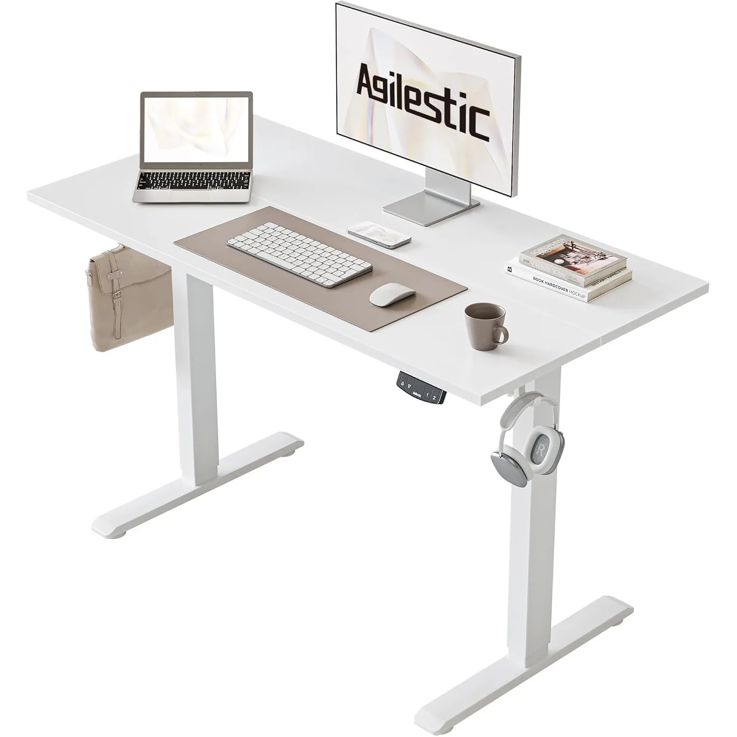 Agilestic Höhenverstellbarer Schreibtisch 100 x 60 cm