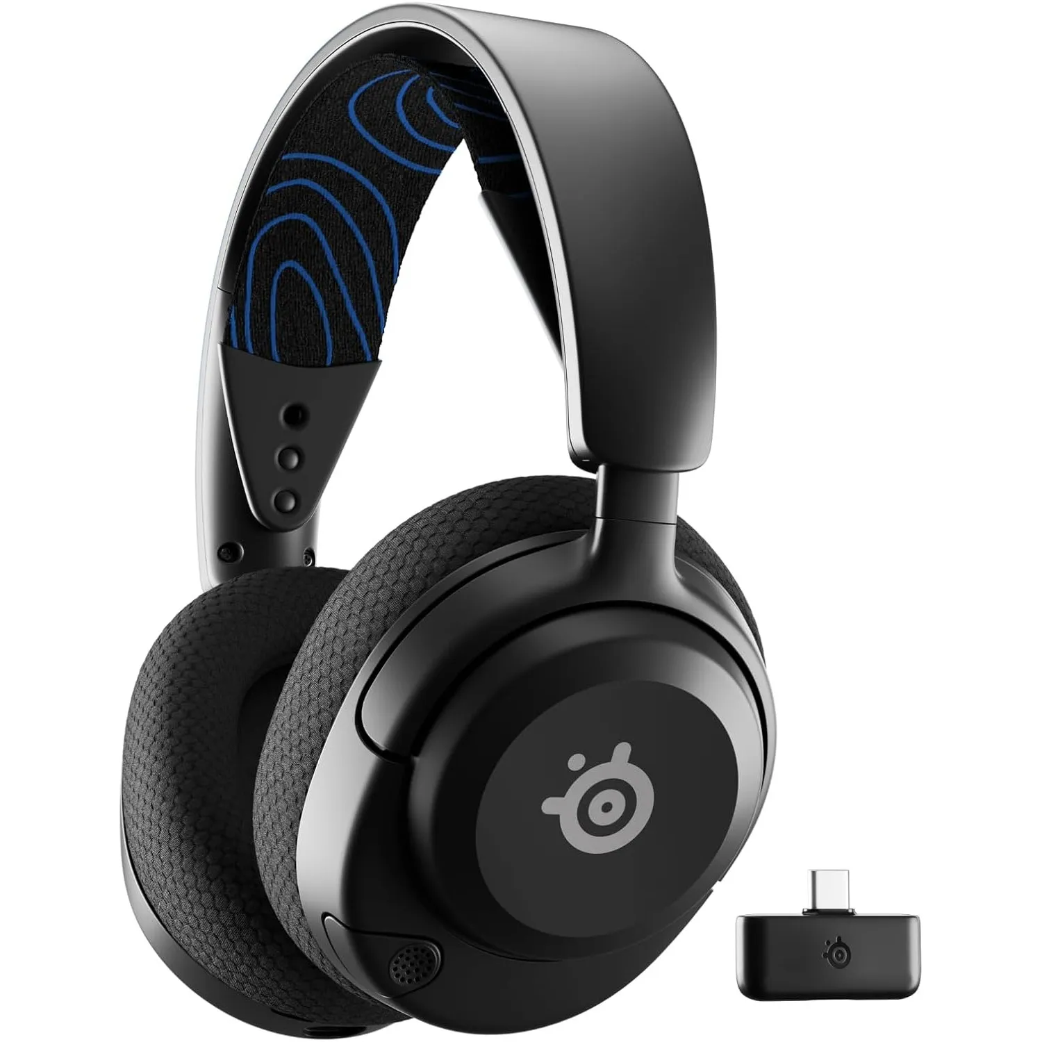 SteelSeries Arctis Nova 5P Wireless PS5 Gaming Headset – Für PS5, PC, Handy – Magnetische Neodym-Treiber – 100+ Audio P…