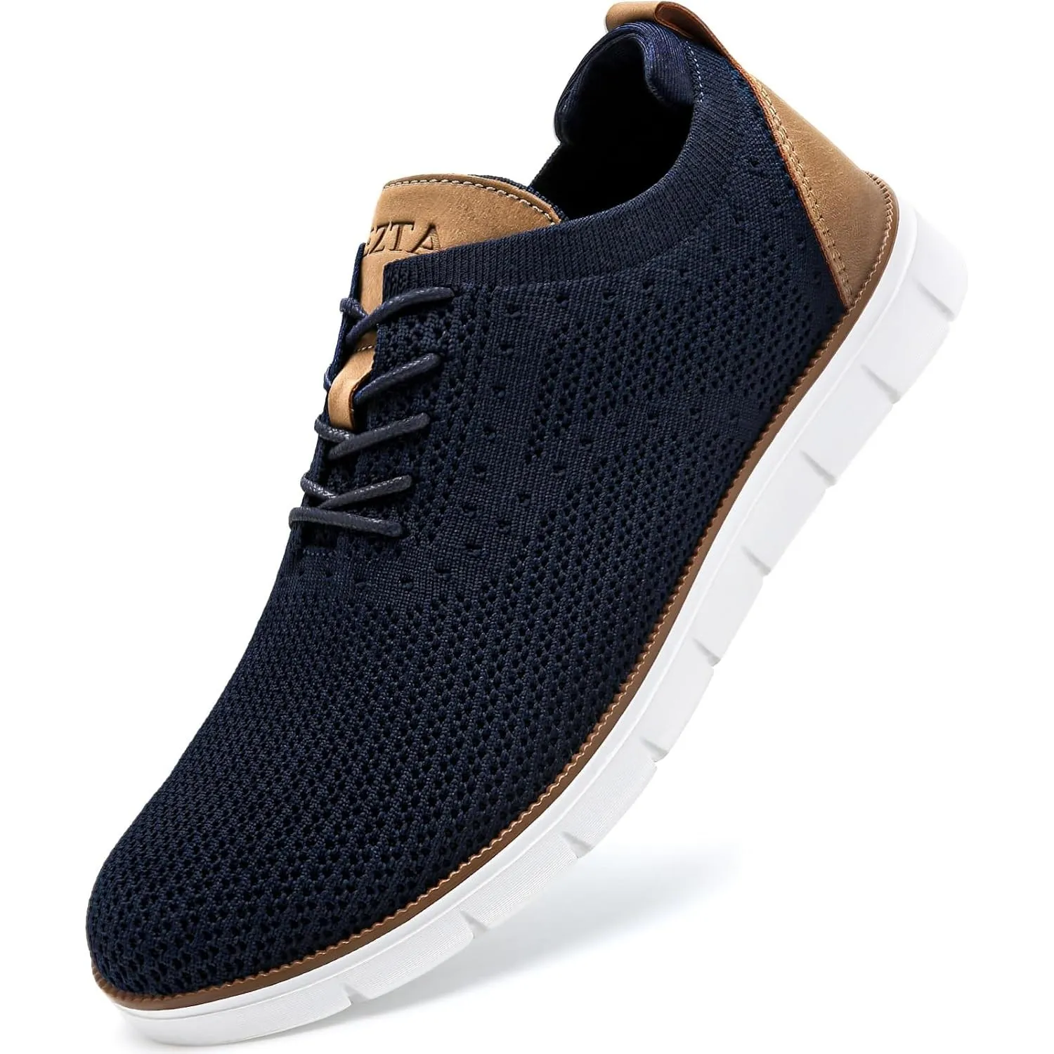 LEZTA Schuhe Herren Anzugschuhe Sneaker Oxfords Business Mesh Stoff Atmungsaktiv Sportschuhe Tennisschuhe Walkingschuhe…