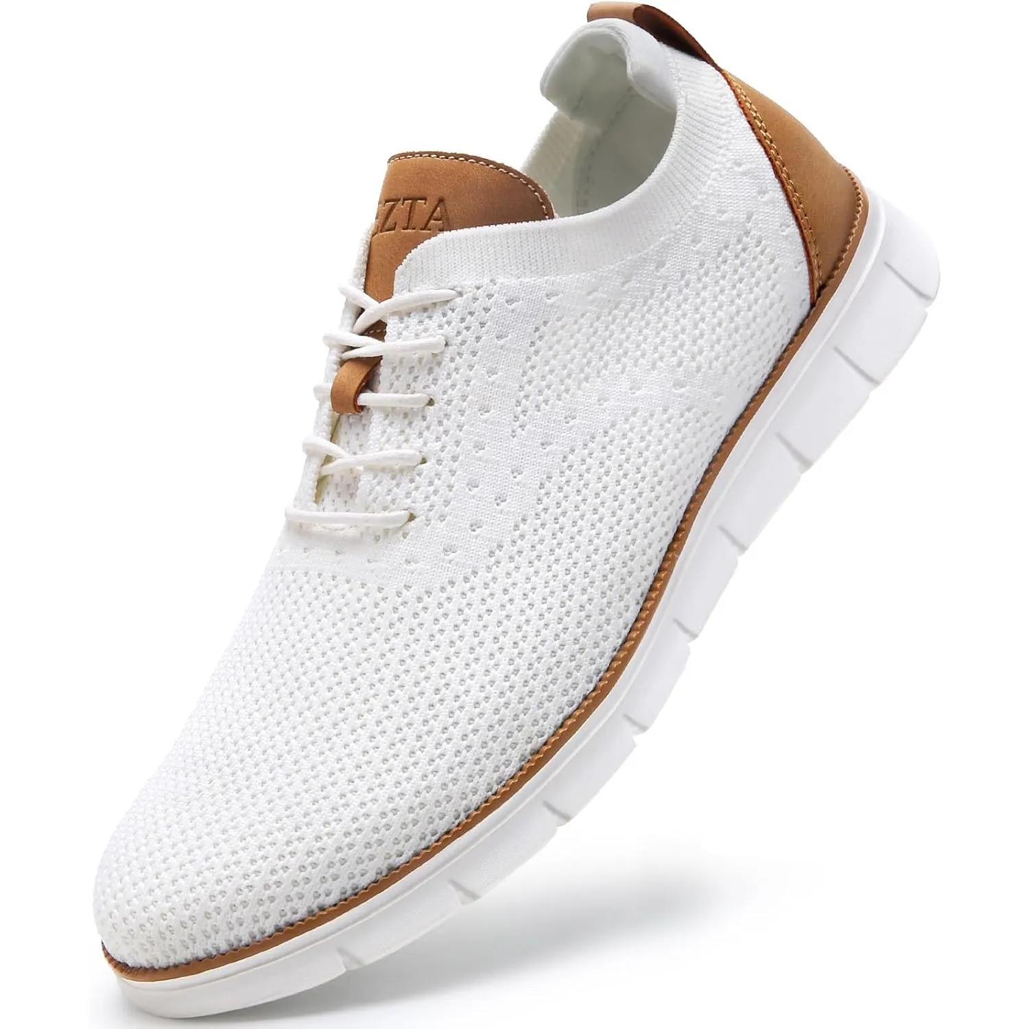 LEZTA Schuhe Herren Anzugschuhe Sneaker Oxfords Business Mesh Stoff Atmungsaktiv Sportschuhe Tennisschuhe Walkingschuhe…