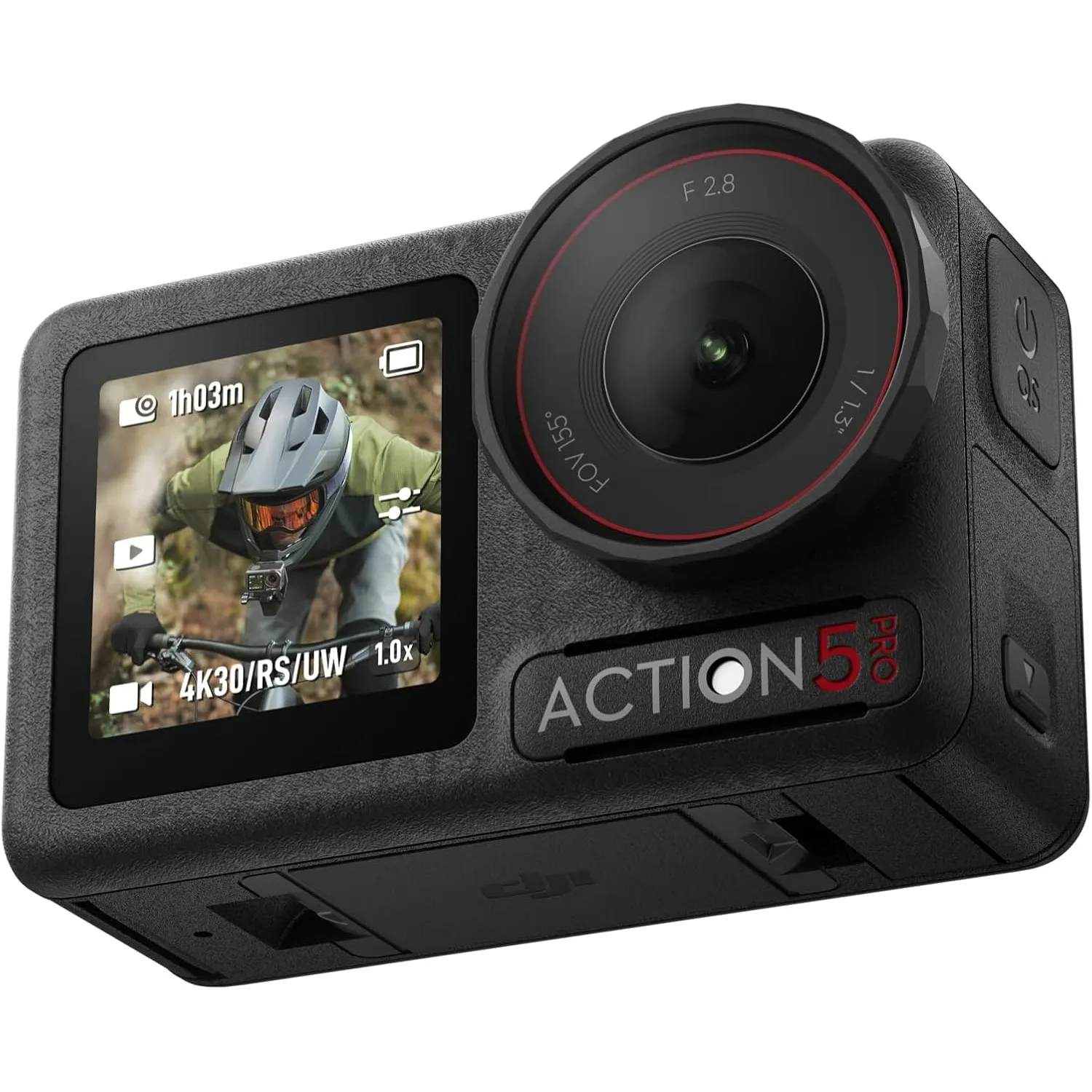 DJI Osmo Action 5 Pro Standard Combo, Action Cam 4K mit 1/1,3" Sensor, 4K/120fps Videokamera, Motivverfolgung, Stabilis…