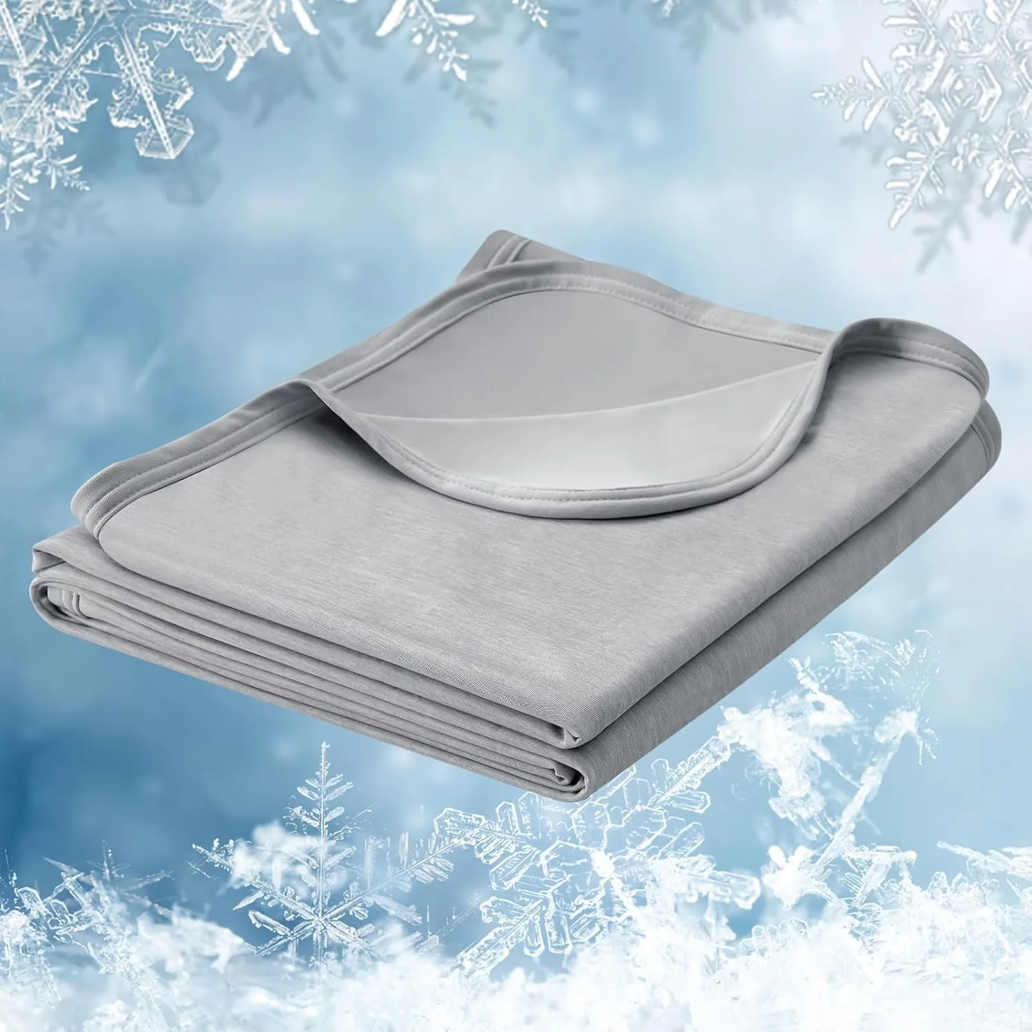 WOLTU Cooling Blanket 2 in 1, Summer Blanket, Arc-Chill, Q-Max > 0.45, Double-Sided Blanket for Summer, Self-Cooling, B…