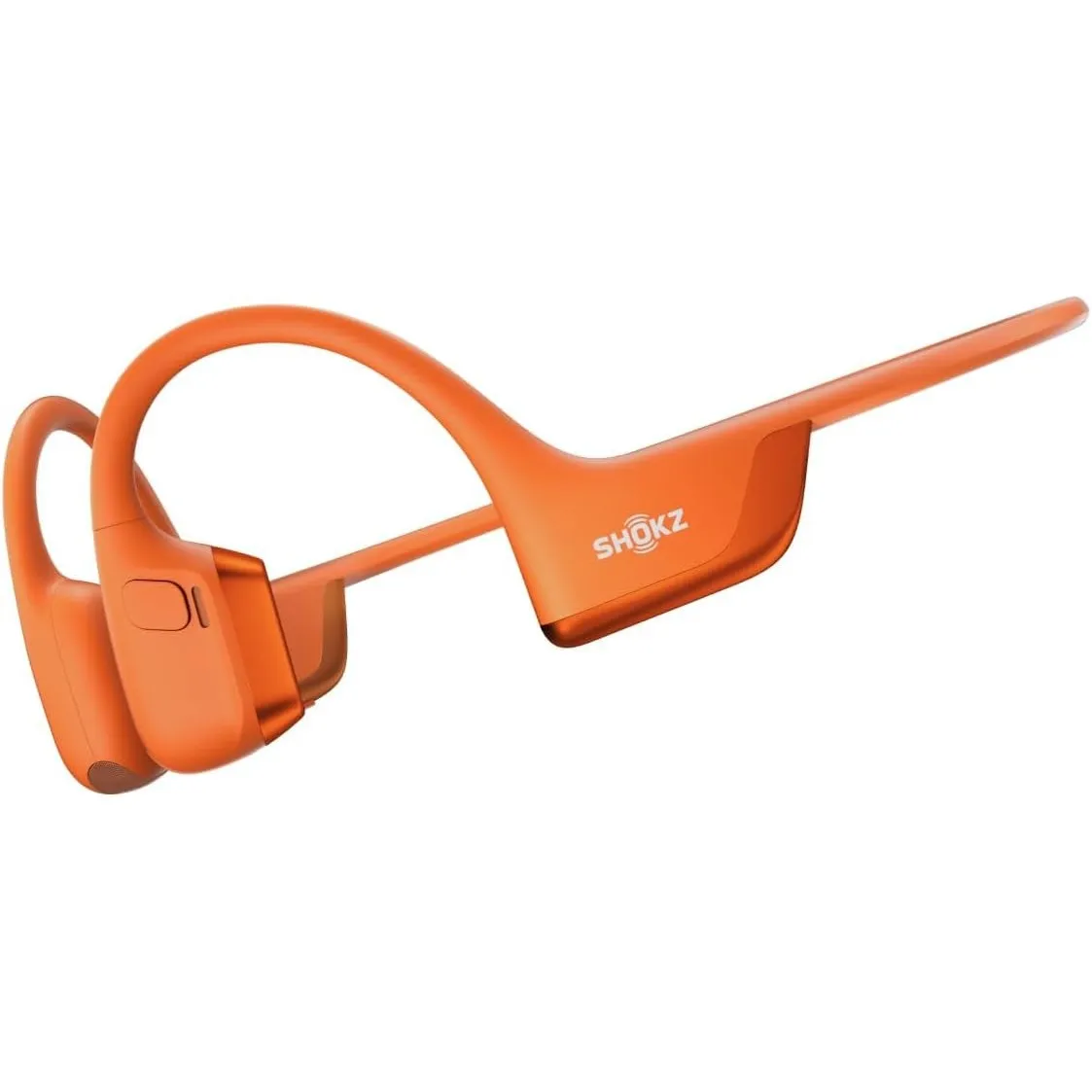 SHOKZ OpenRun Pro 2 Mini Knochenschall-Sportkopfhörer, Orange | Open-Ear-Kopfhörer Bluetooth 5.3, 12 Std. Akku, IP55, N…