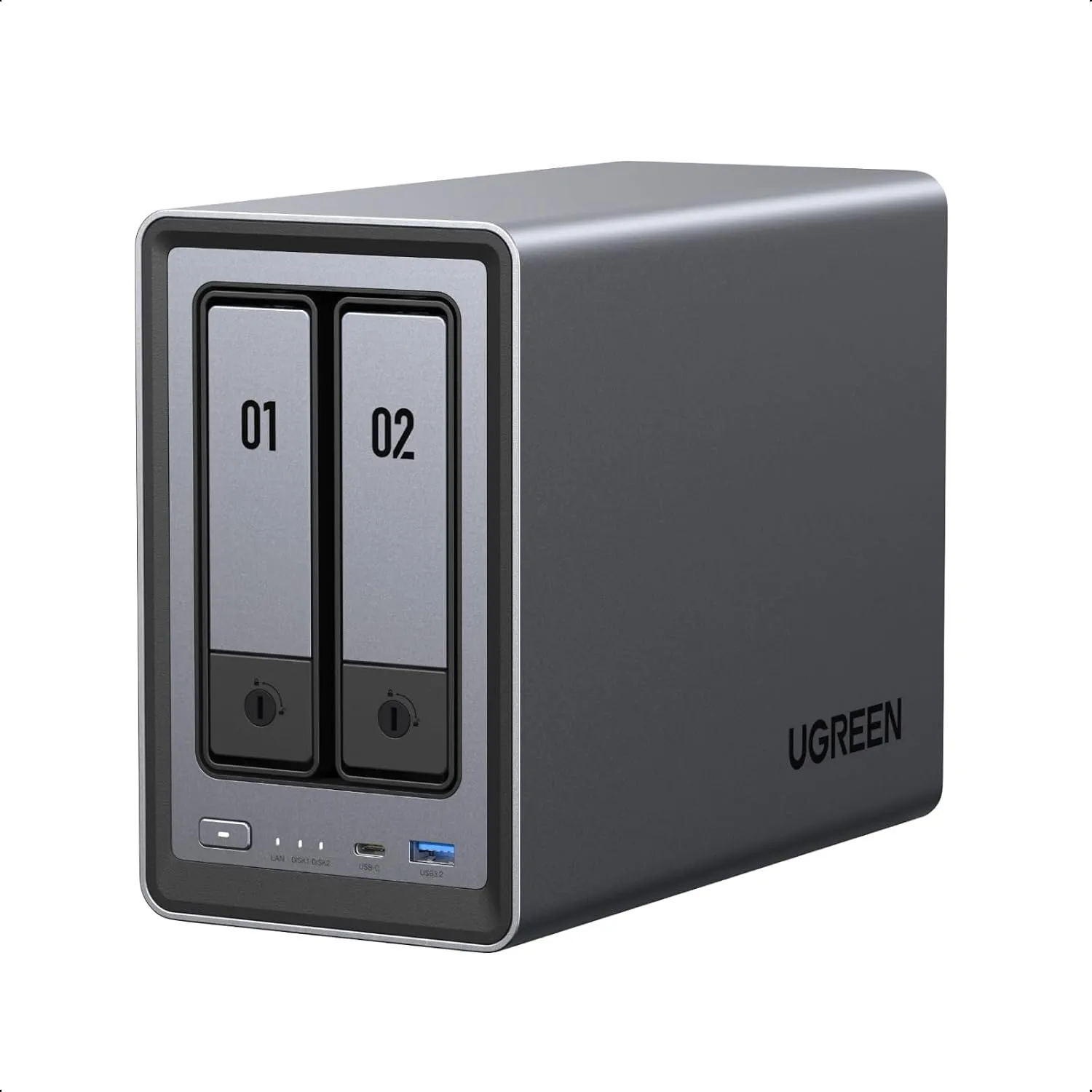 UGREEN NASync DXP2800 2 Bay NAS für Homeoffice und Technikfans (ohne HDD)