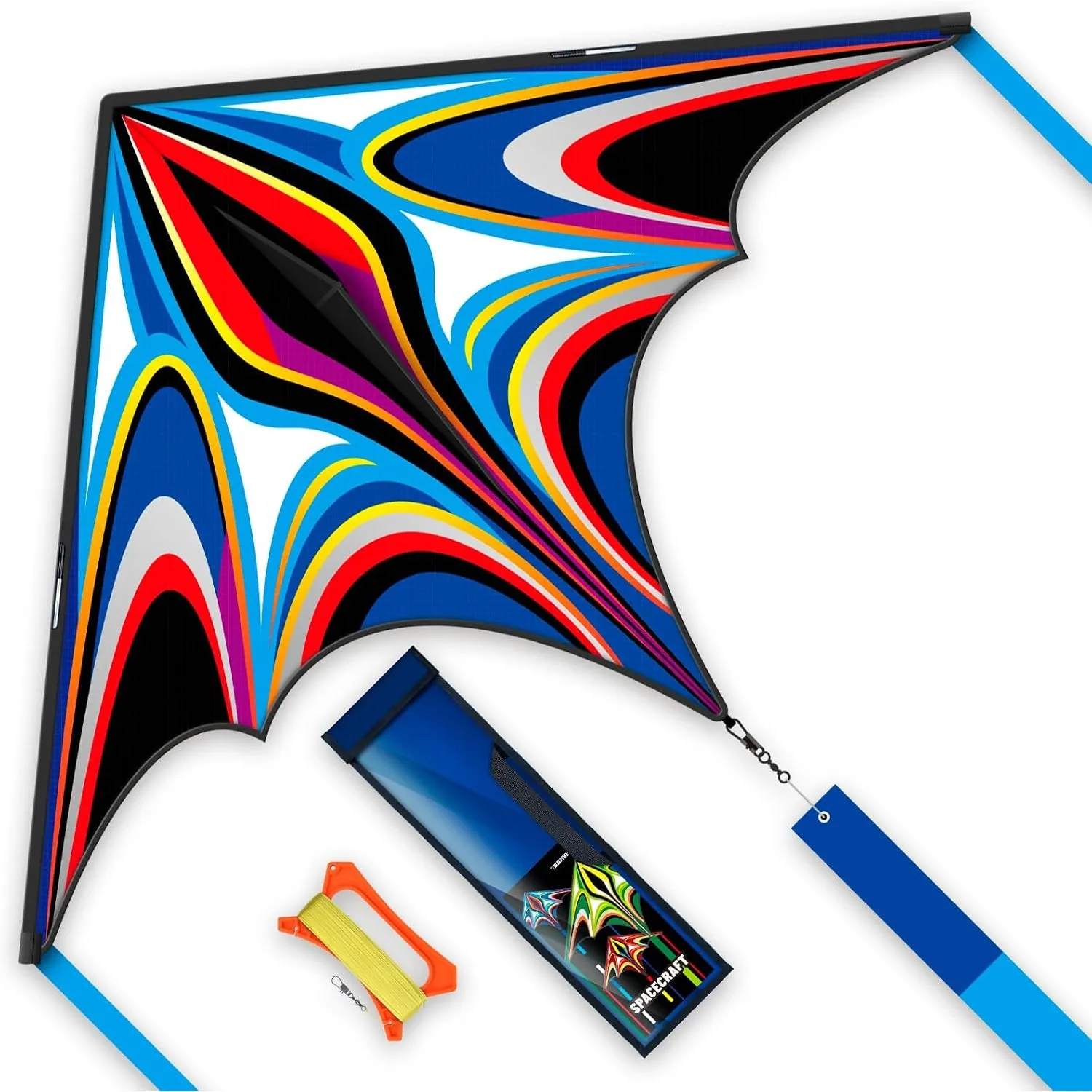 SGftre Großer Delta-Leichter Winddrachen für Kinder & Erwachsene, Einfach Steuern am Strand oder Outdoor – Ideal für Fa…